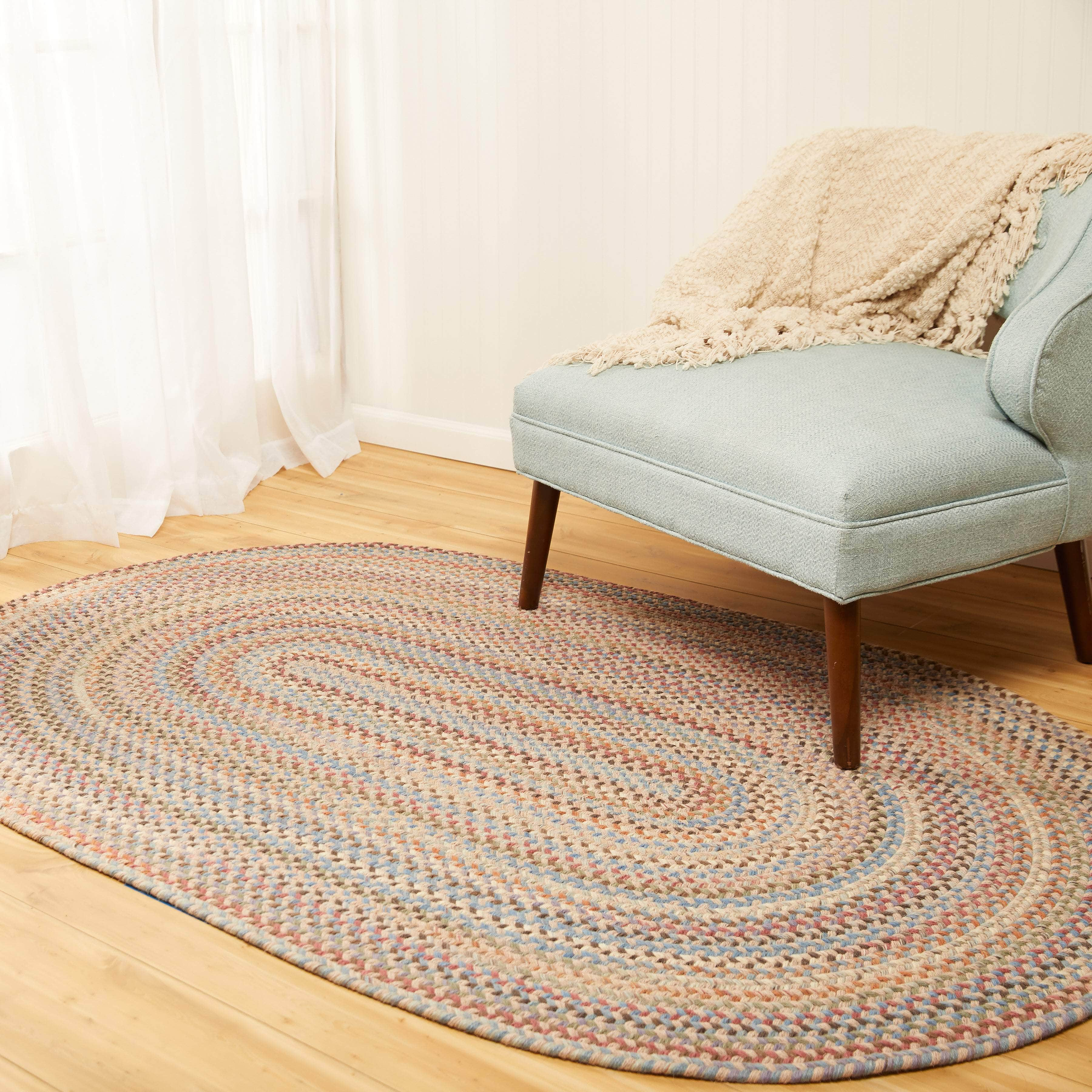 Cherry Hill Premium Braided Wool Rug -Butterfield