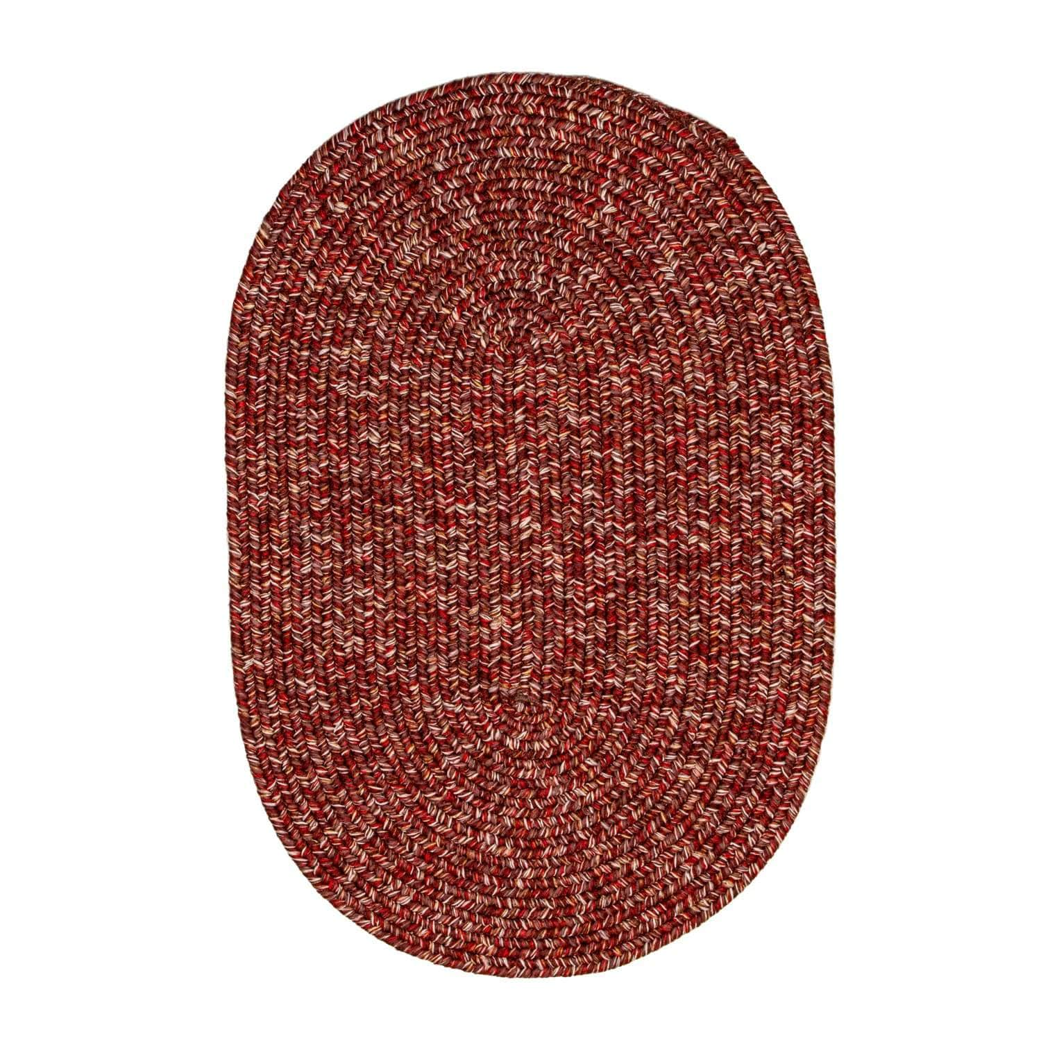 Braided SA48 Sangria Rugs #color_sangria