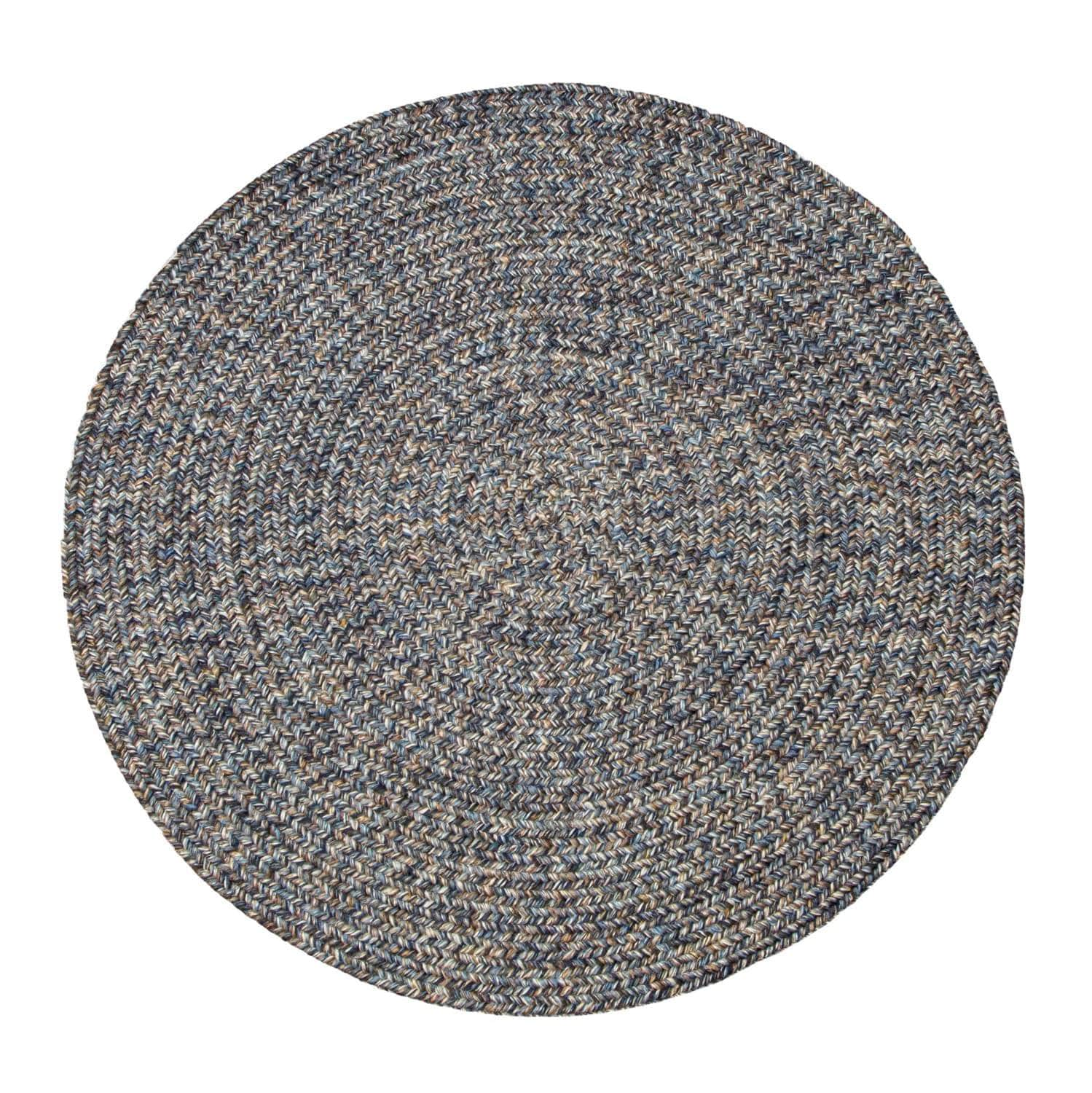 Braided SA98 Denim Blue Rugs #color_denim blue