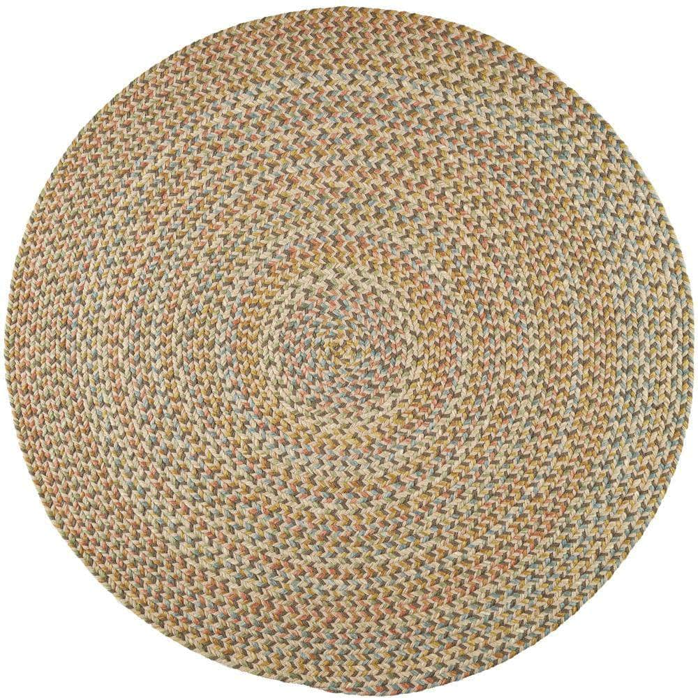 Confetti Bright & Bold 5-Carrier Braided Rug - Beige