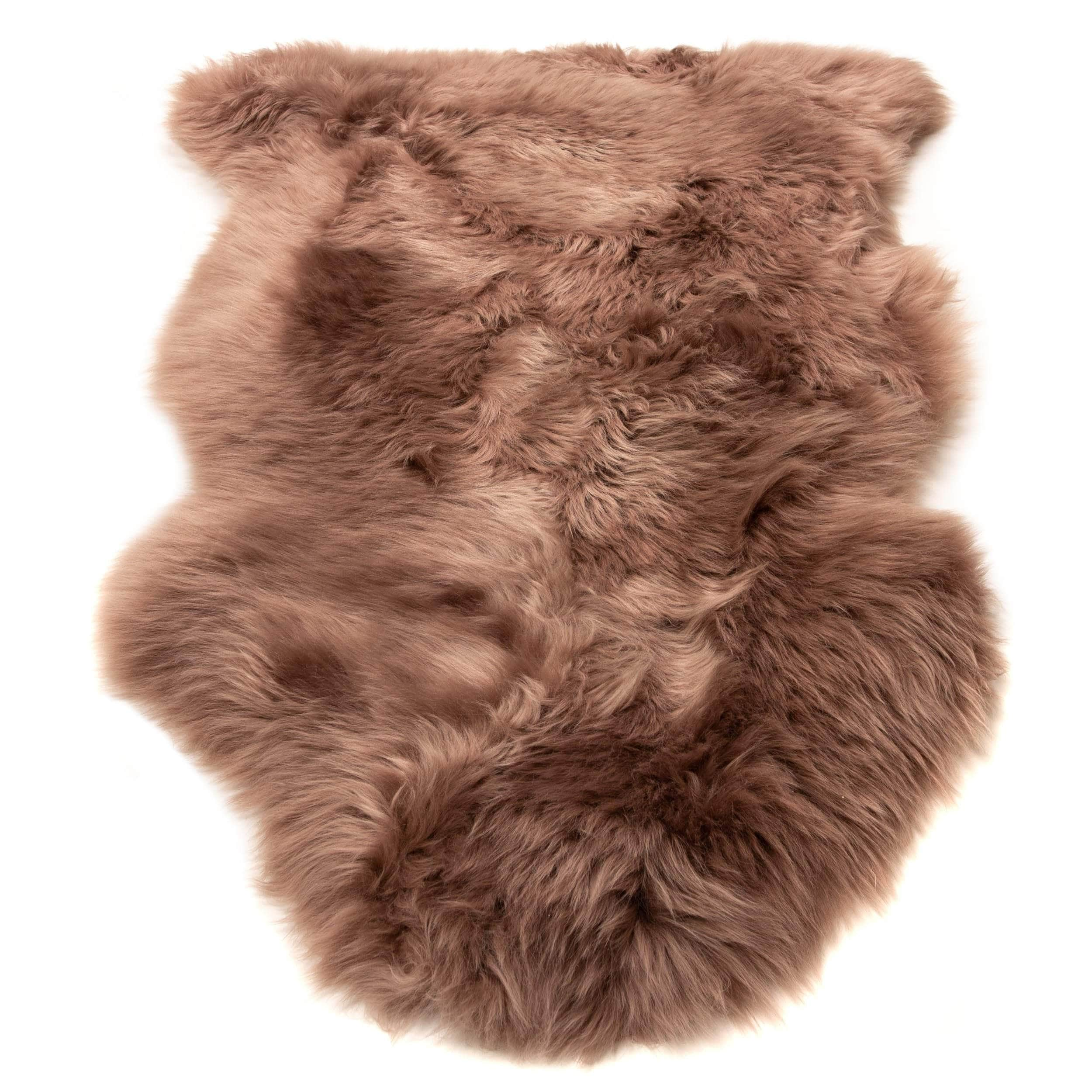 Natural Sheepskin Rug Shearling Fur Pelt #size_4' x 6'