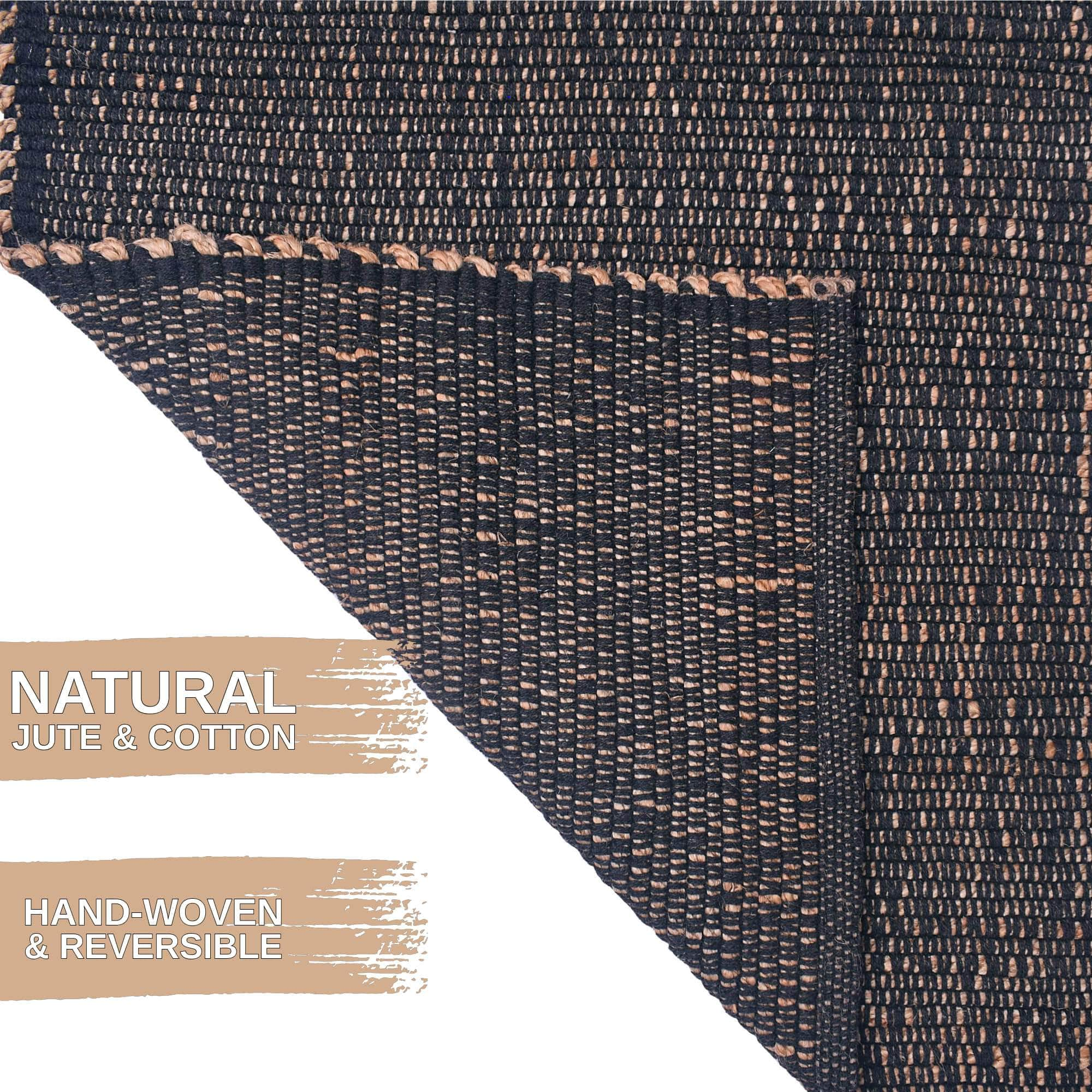 Hand Woven JC01 Charcoal Gray Rugs #color_charcoal gray