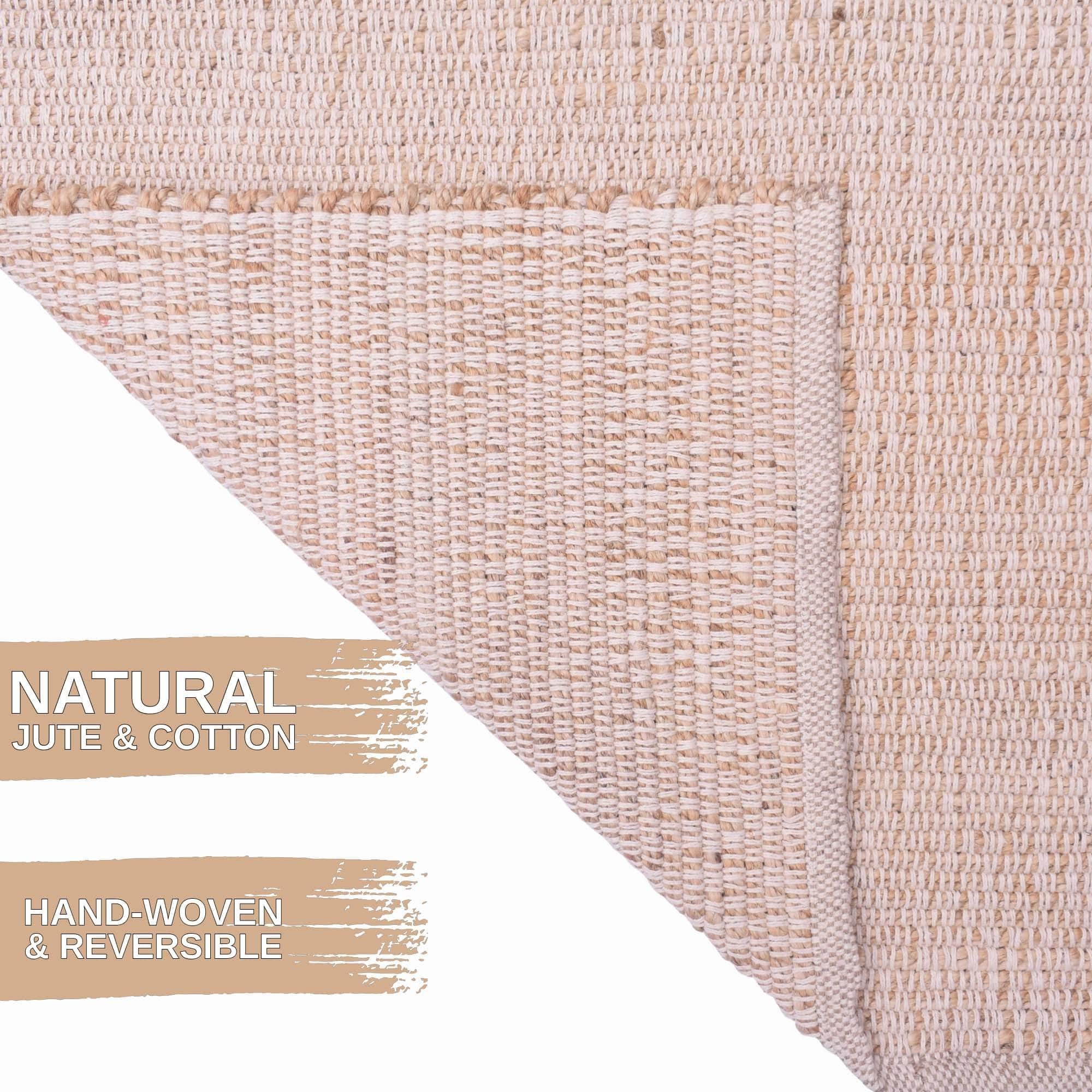 Hand Woven JC01 Natural Rugs #color_natural