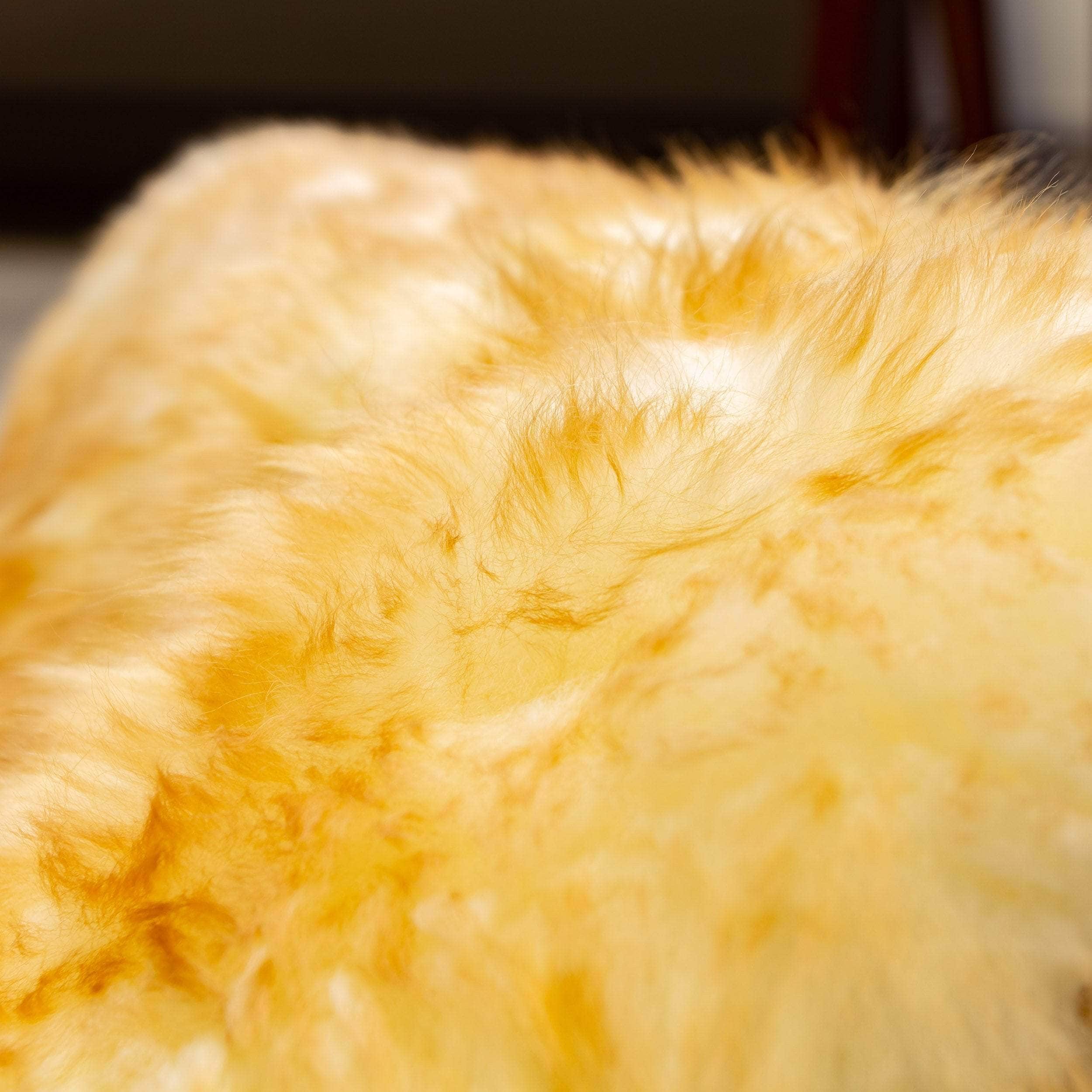 Natural Sheepskin Rug Shearling Fur Pelt #size_2' x 3'