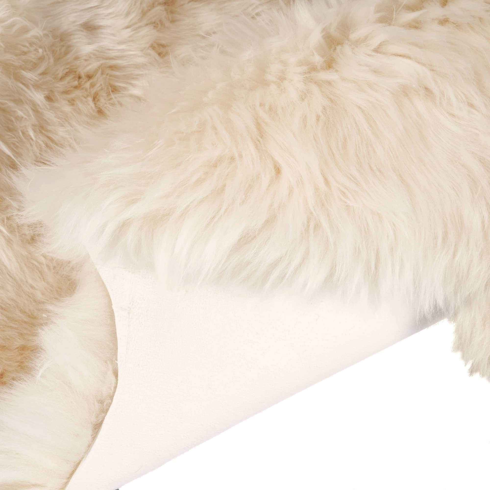 Natural Sheepskin Rug Shearling Fur Pelt