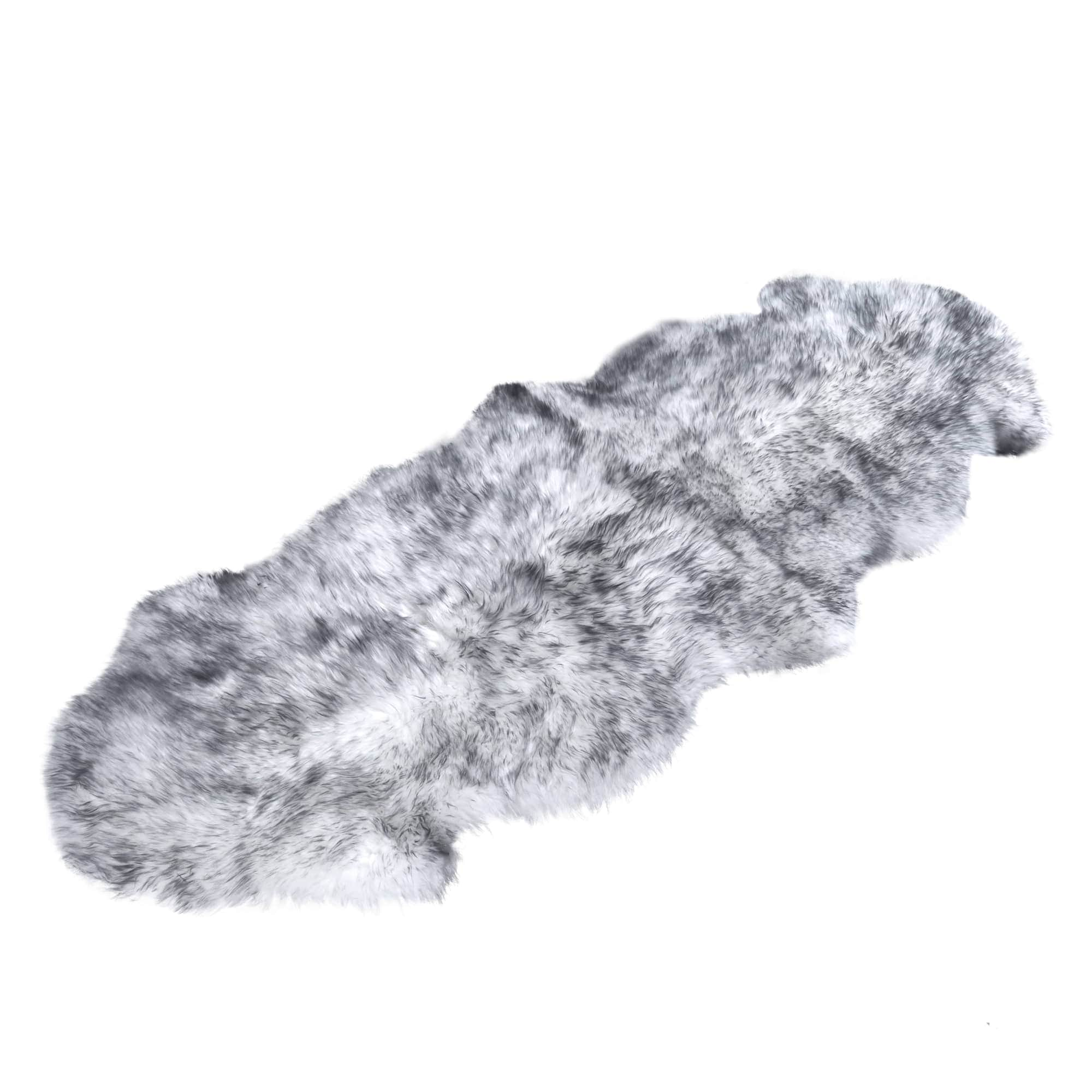 Natural Sheepskin Rug Shearling Fur Pelt #size_2' x 6'