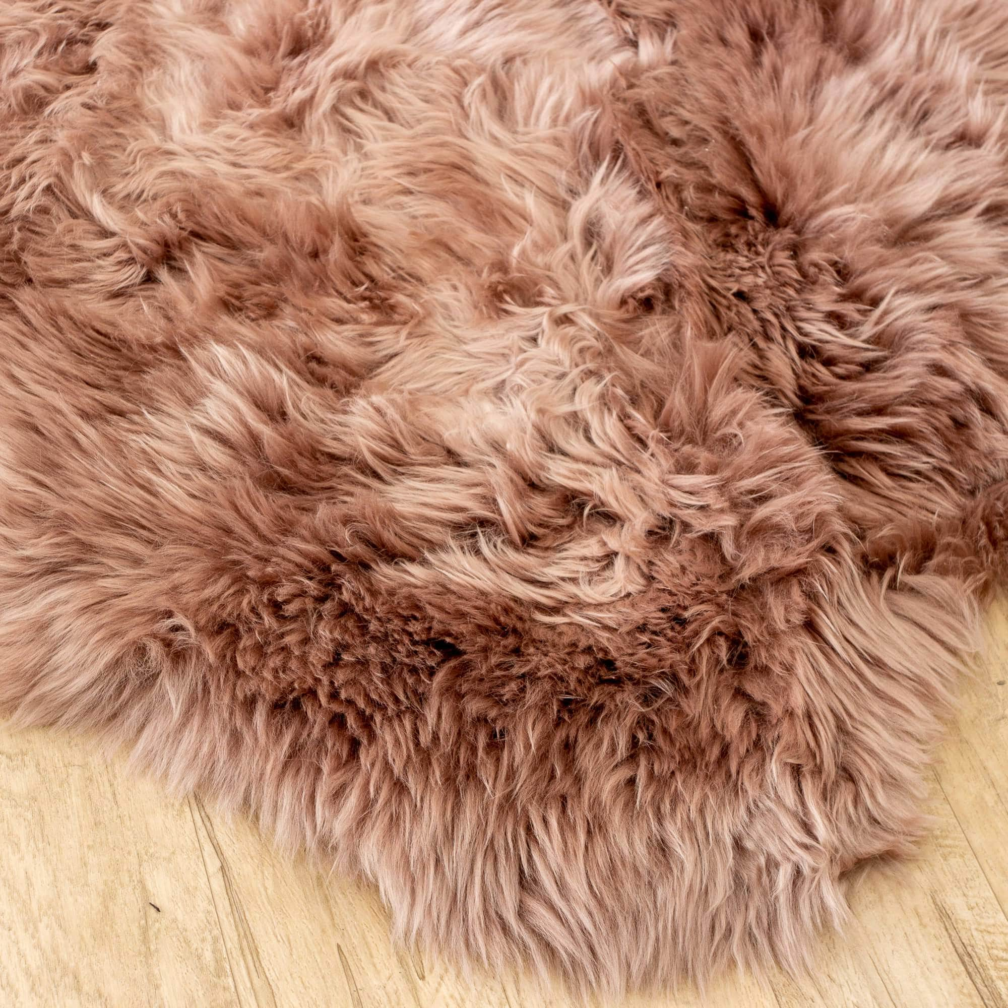 Natural Sheepskin Rug Shearling Fur Pelt #size_4' x 6'