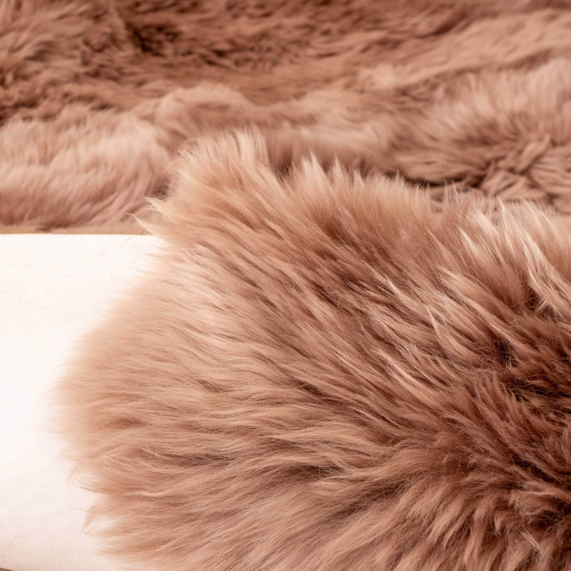 Natural Sheepskin Rug Shearling Fur Pelt #size_4' x 6'