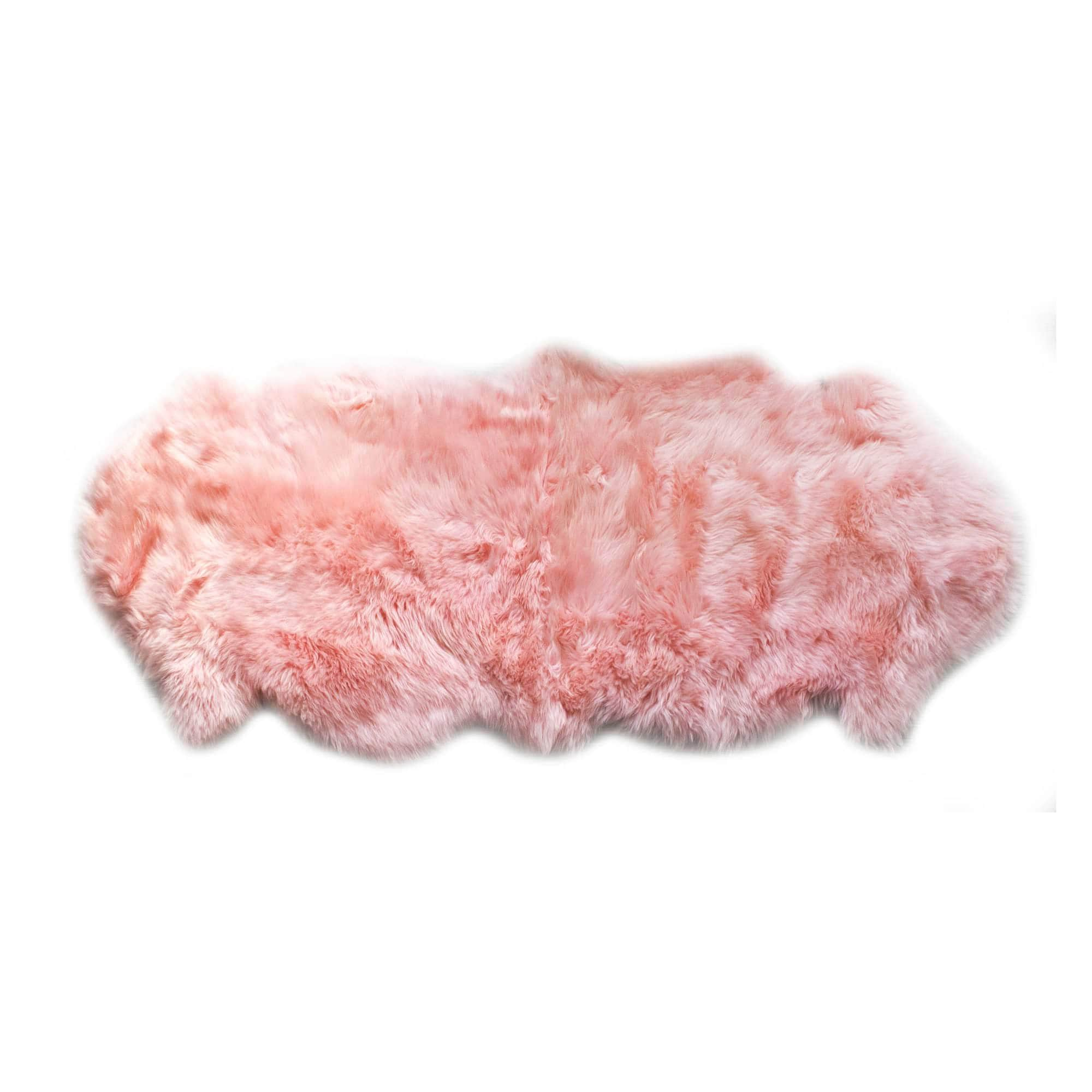 Natural Sheepskin Rug Shearling Fur Pelt #size_2' x 6'