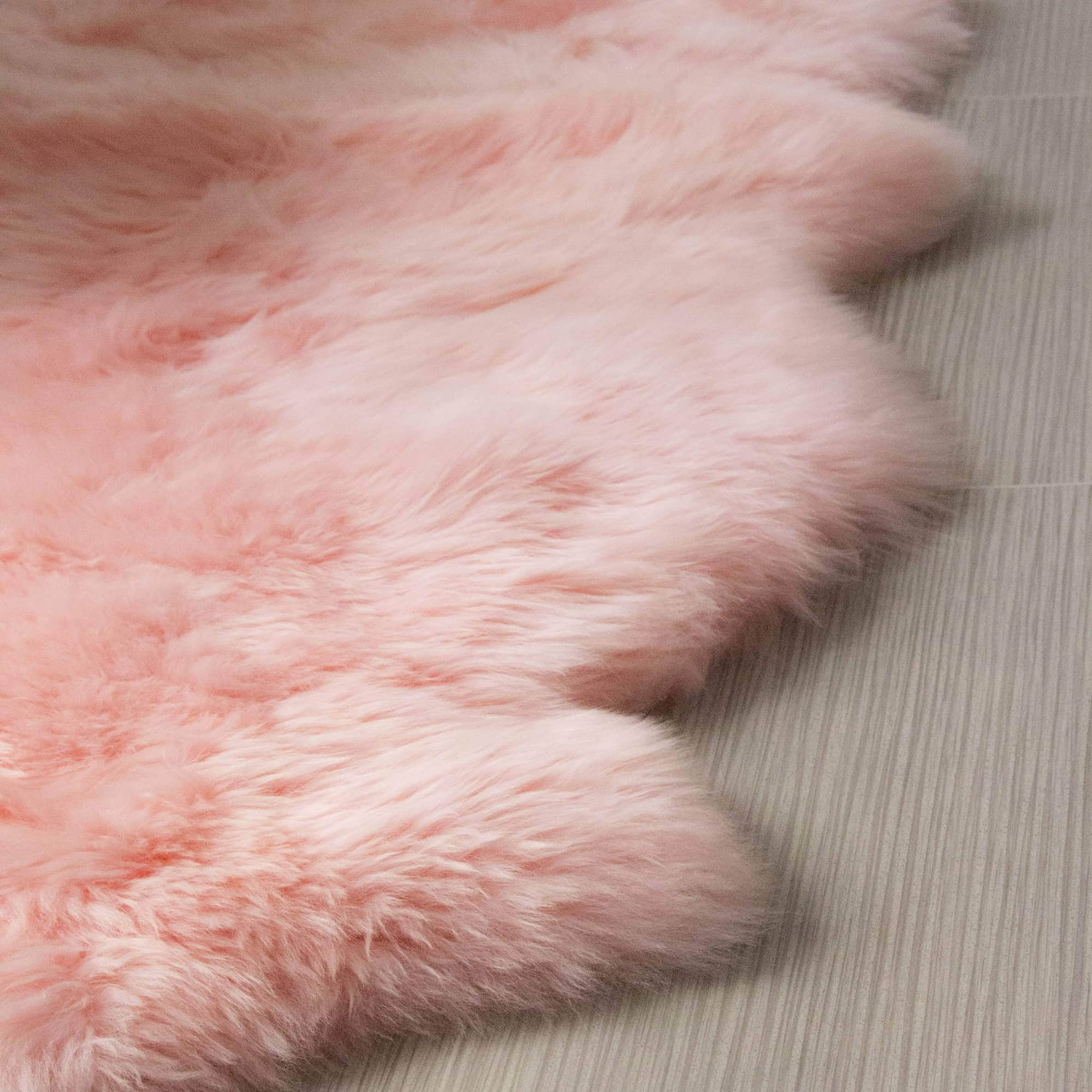 Natural Sheepskin Rug Shearling Fur Pelt #size_2' x 6'