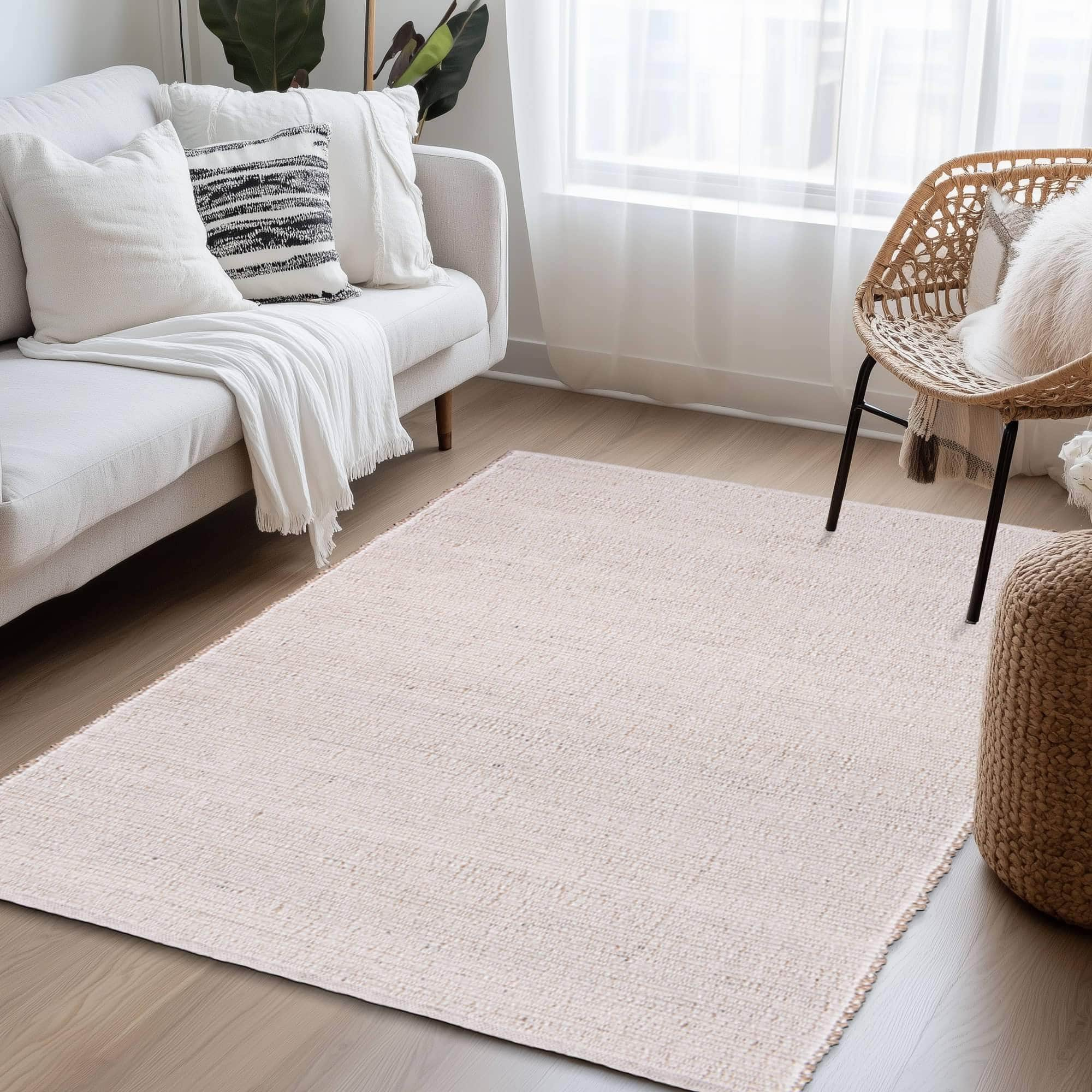 Hand Woven JC01 Natural Rugs #color_natural