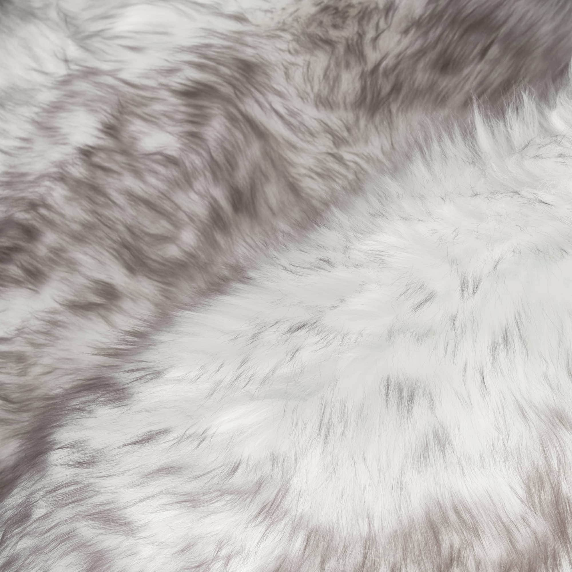 Natural Sheepskin Rug Shearling Fur Pelt #size_2' x 3'