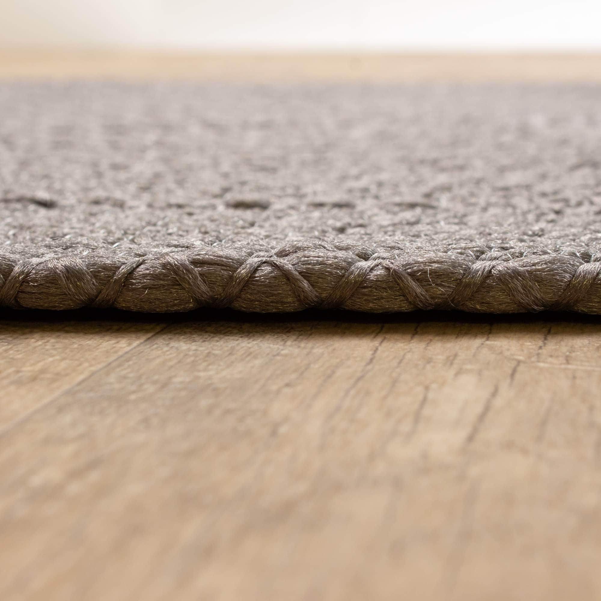 Tropics TRP Gray Braided Rug #color_gray