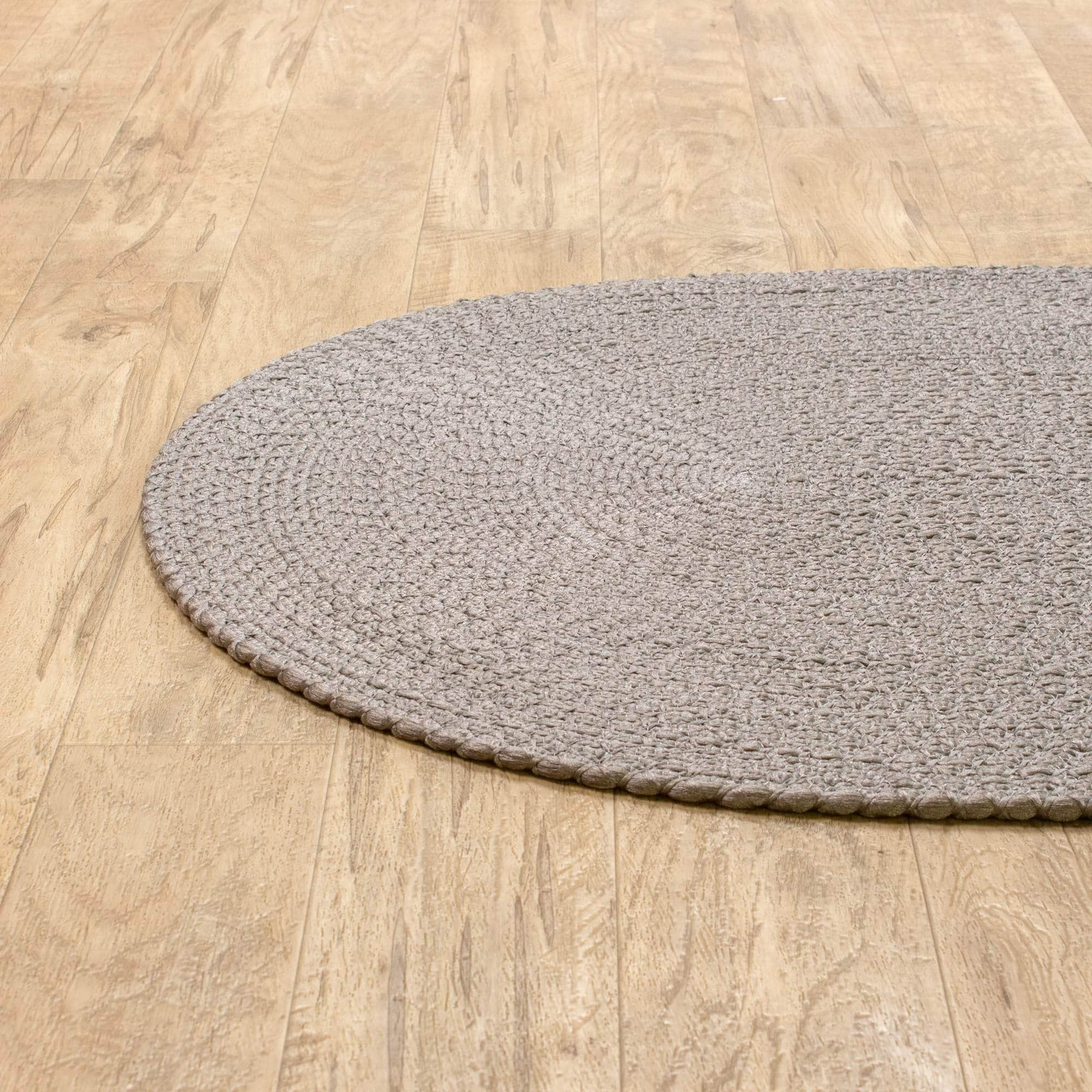 Tropics TRP Gray Braided Rug #color_gray