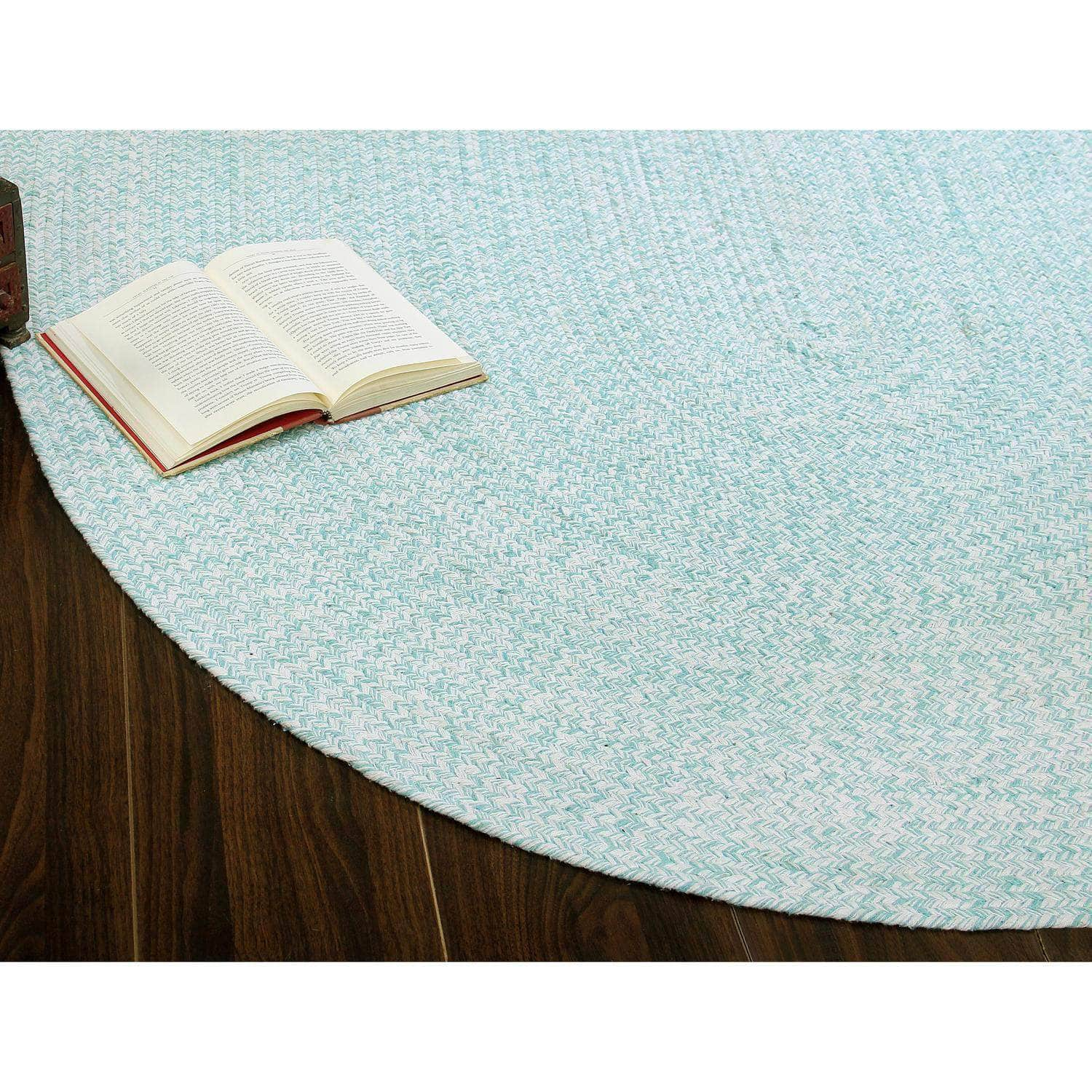 Cotton Braided Rug Clearance Farmhouse #shape_Oval