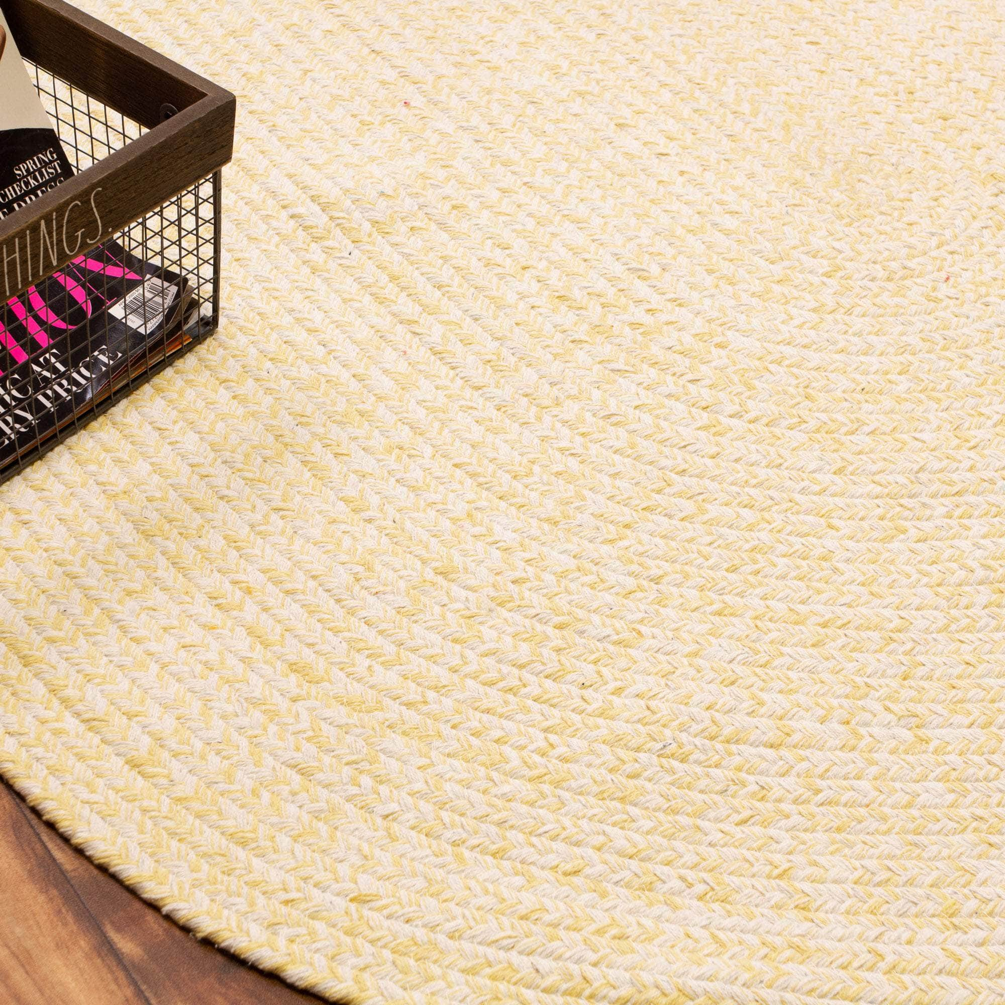 Cotton Braided Rug Clearance Farmhouse #shape_Oval