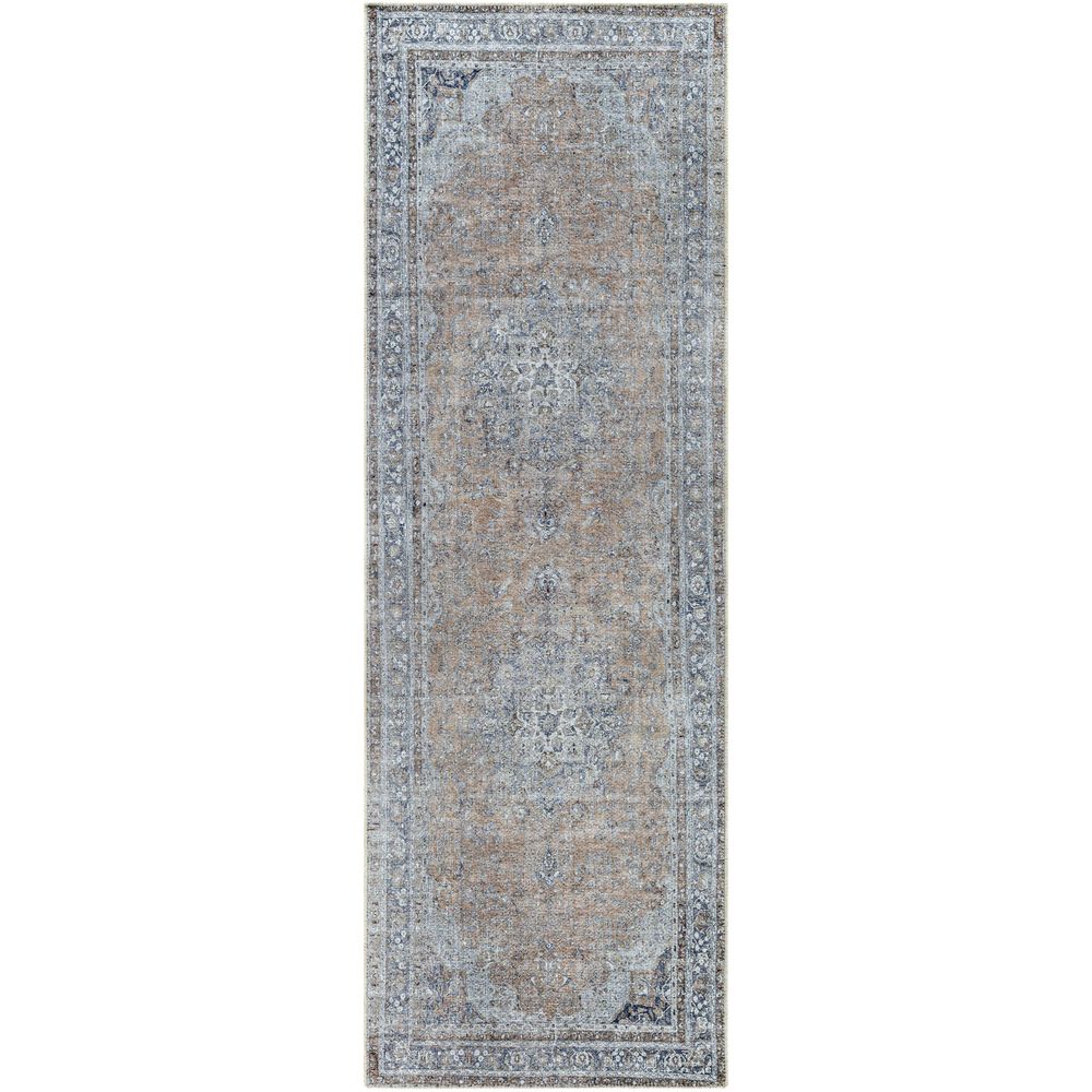 Machine Woven THI-2705 Blue, Slate Rugs #color_blue, slate