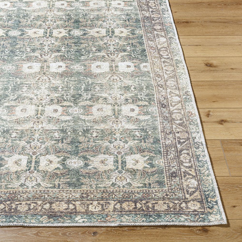 Machine Woven VNY-2316 Medium Green, Sage Rugs #color_medium green, sage