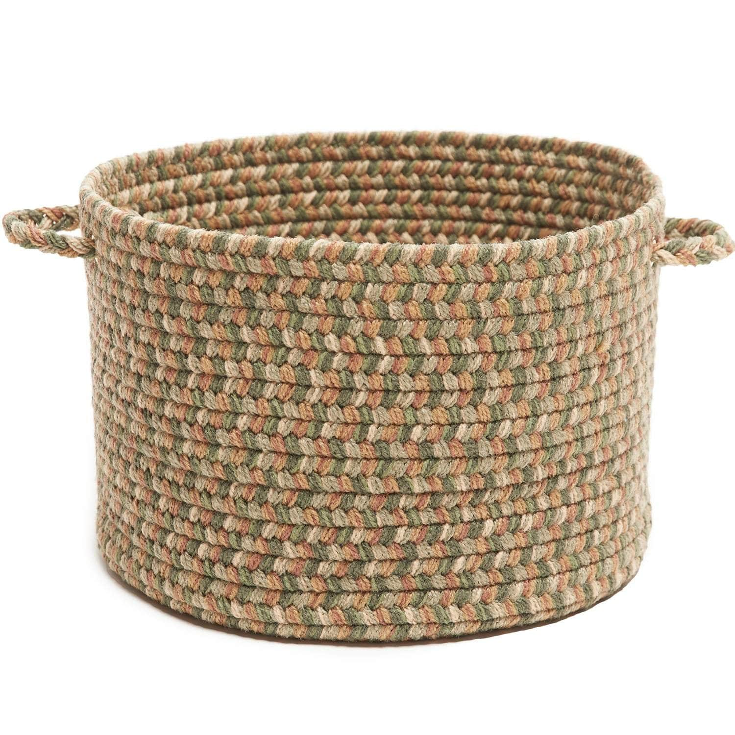 Sanibel Braided Basket #color_basil