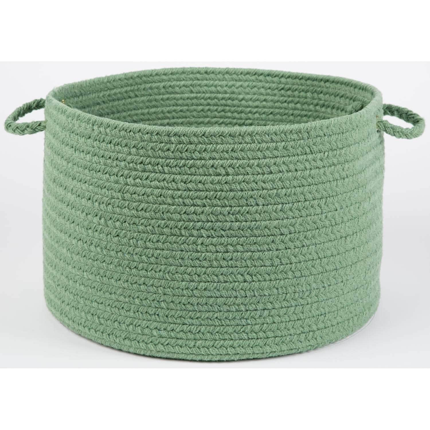 Confetti Rope Storage Basket #color_celadon green