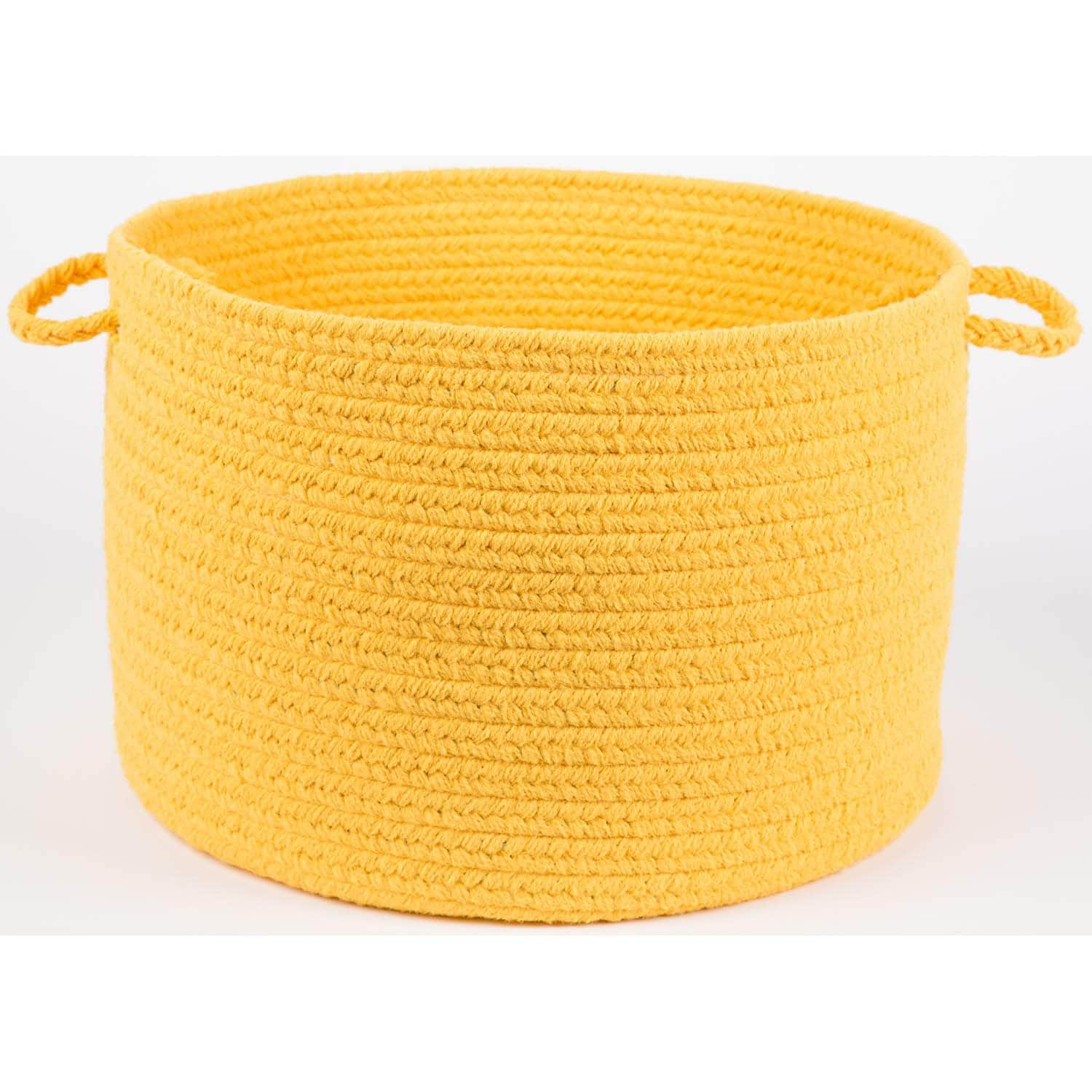 Confetti Rope Storage Basket #color_daffodil yellow