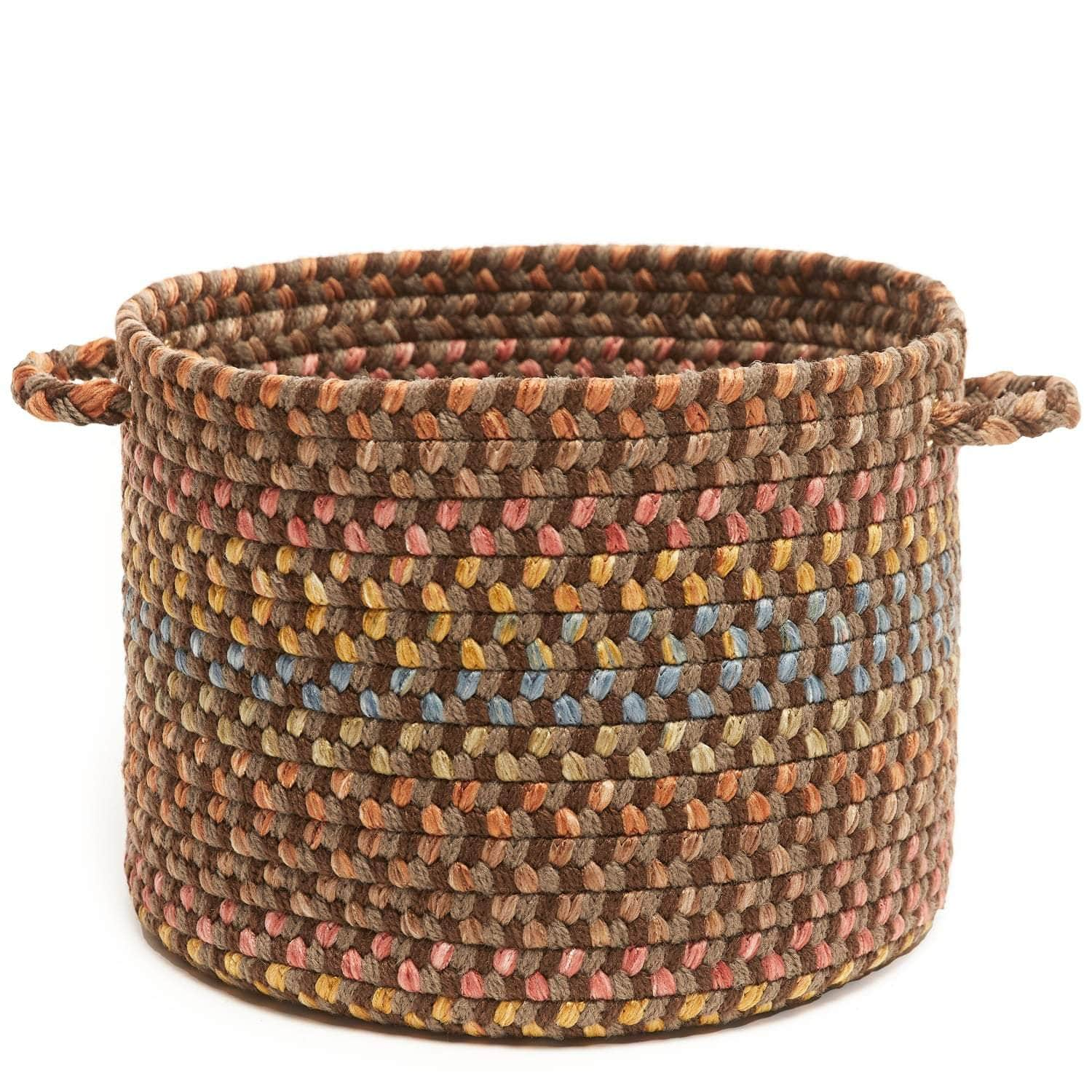 Sanford Braided Basket #color_hickory multi