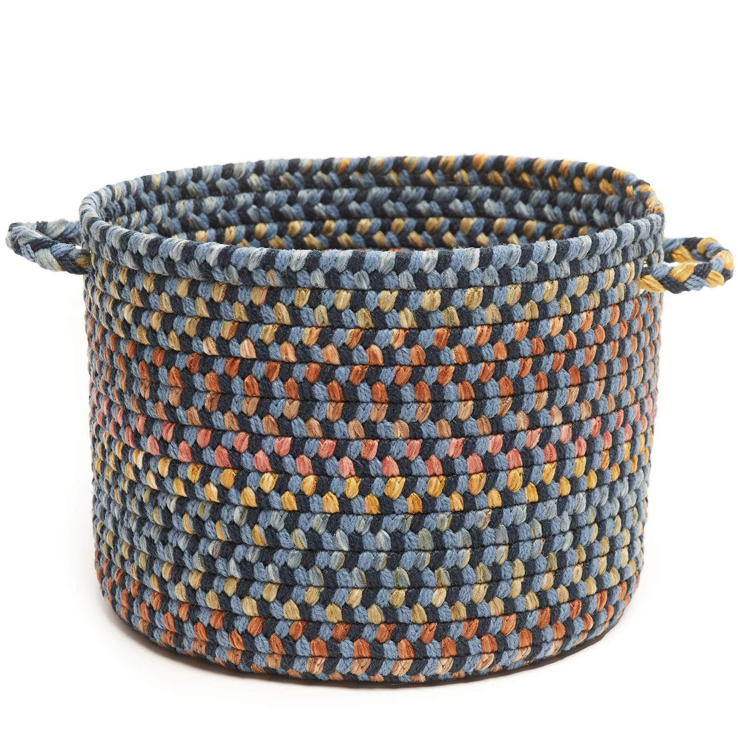 Sanford Braided Basket #color_indigo multi