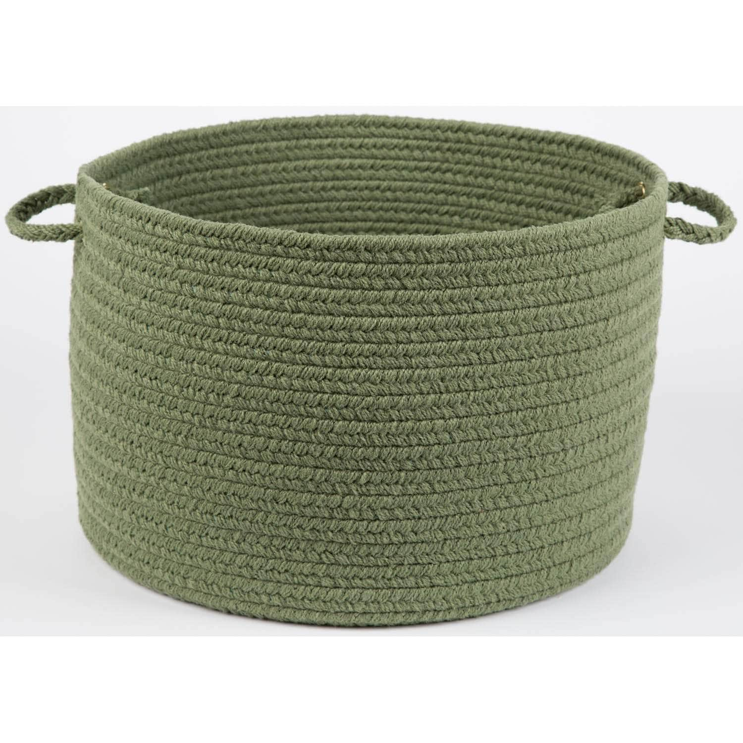 Confetti Rope Storage Basket #color_olive green