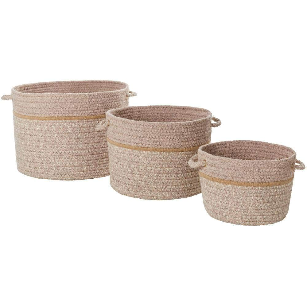 Woolmade Rope Storage Wool Basket #color_sesame