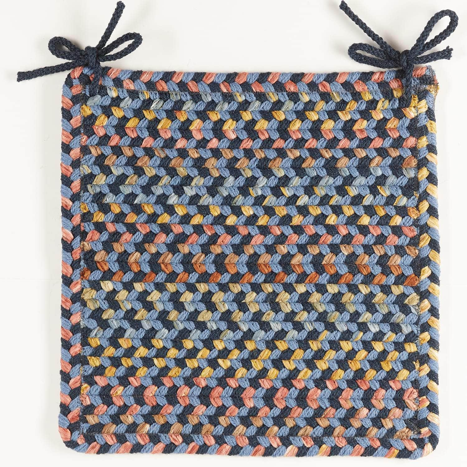 Sanford Braided Chair Pads #color_indigo multi