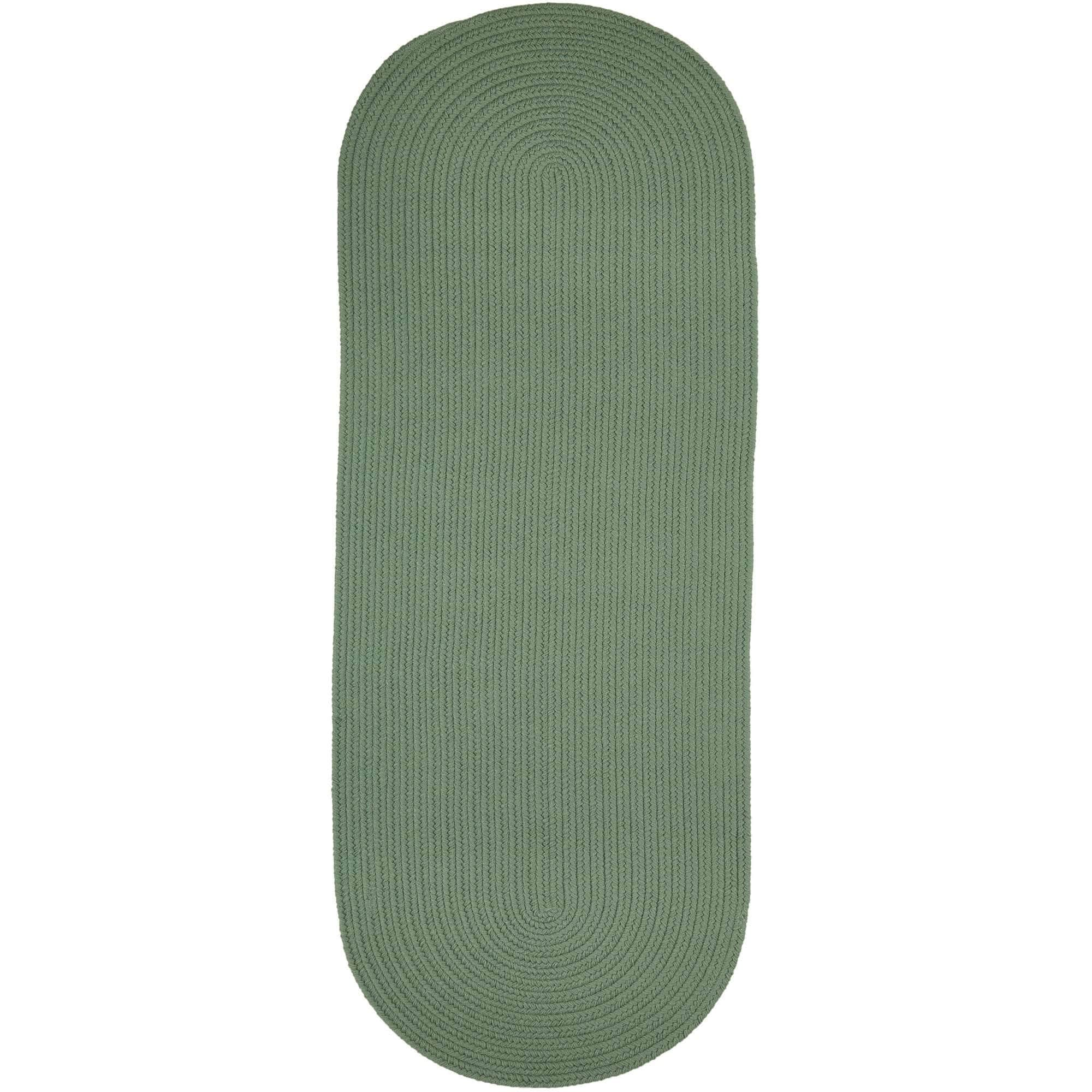 Maui Braided Ultra Durable Outdoor Rug #color_celadon green