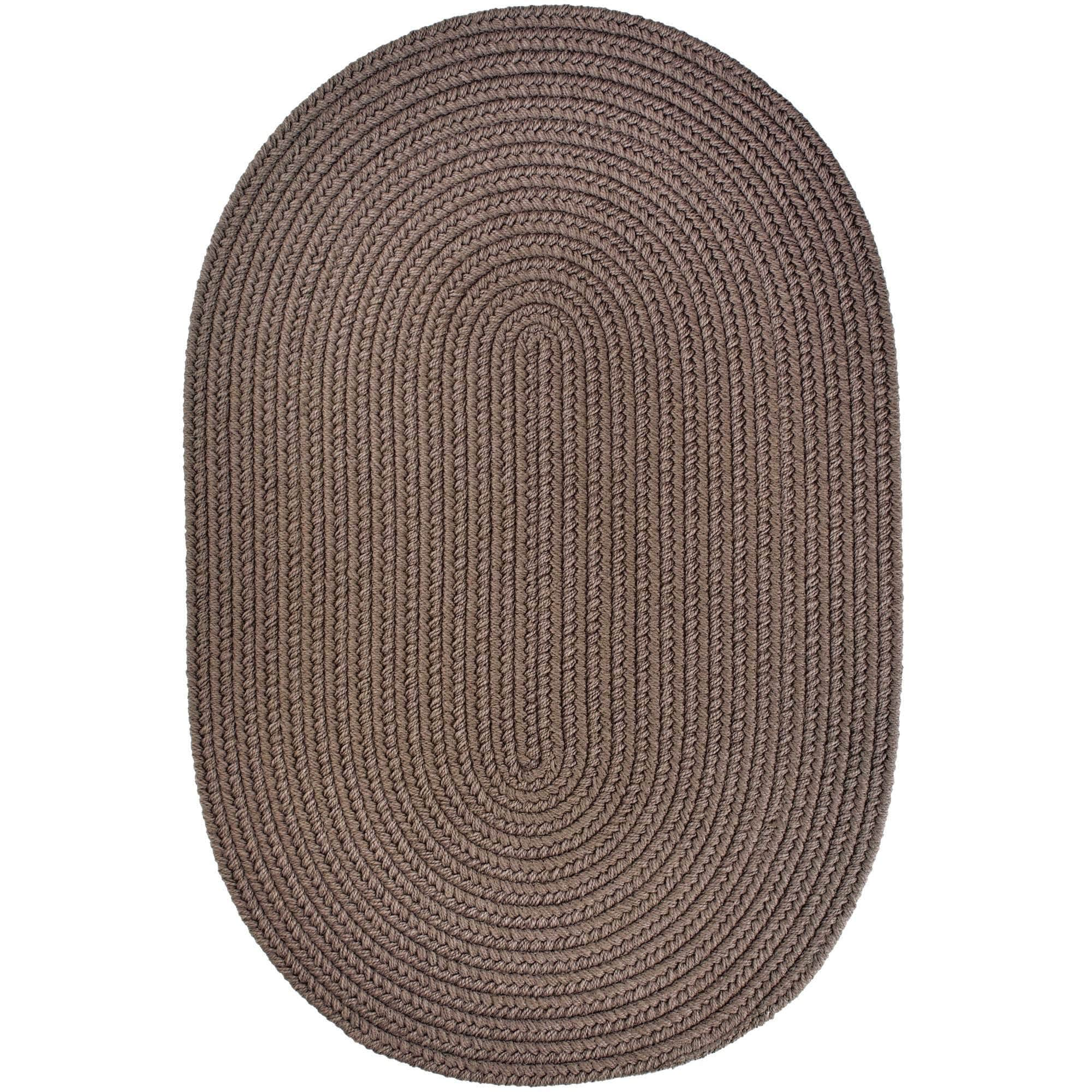 Maui Braided Ultra Durable Outdoor Rug #color_dark taupe