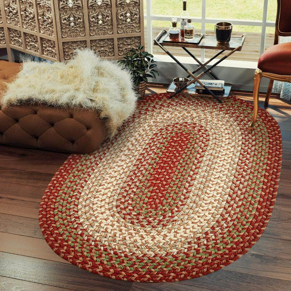 Hartford Braided Rug for Indoor / Outdoor Use #color_warm earth