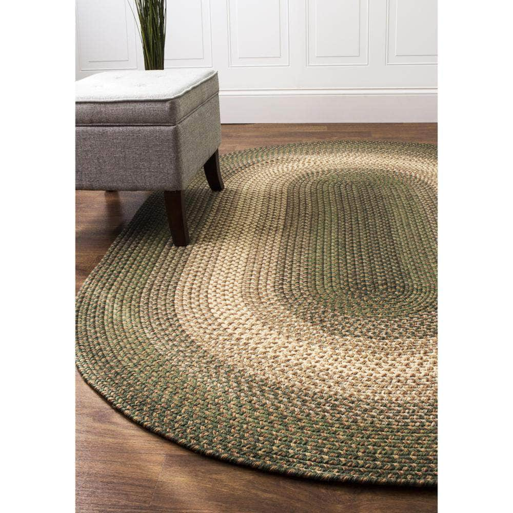 Hartford Braided Rug for Indoor / Outdoor Use #color_herb garden