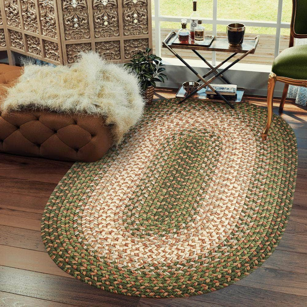 Hartford Braided Rug for Indoor / Outdoor Use #color_herb garden