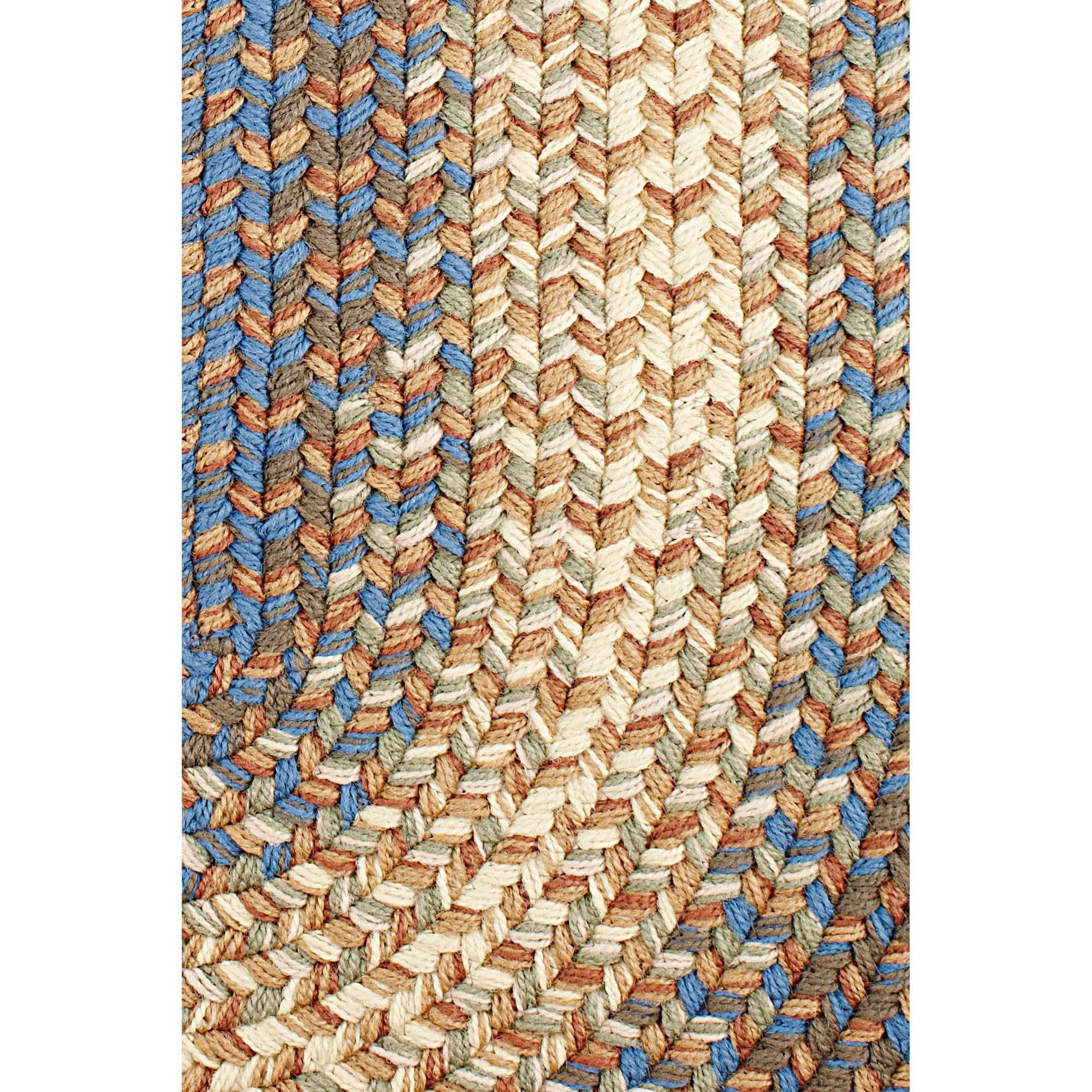 Hartford Braided Rug for Indoor / Outdoor Use #color_blue lake