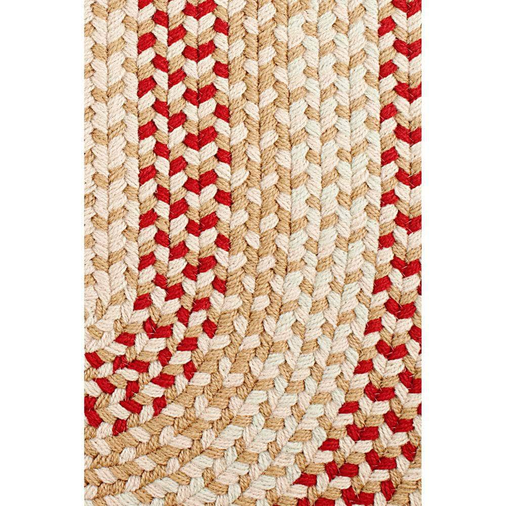 Homespun Kitchen Easy Clean Braided Rug #color_natural