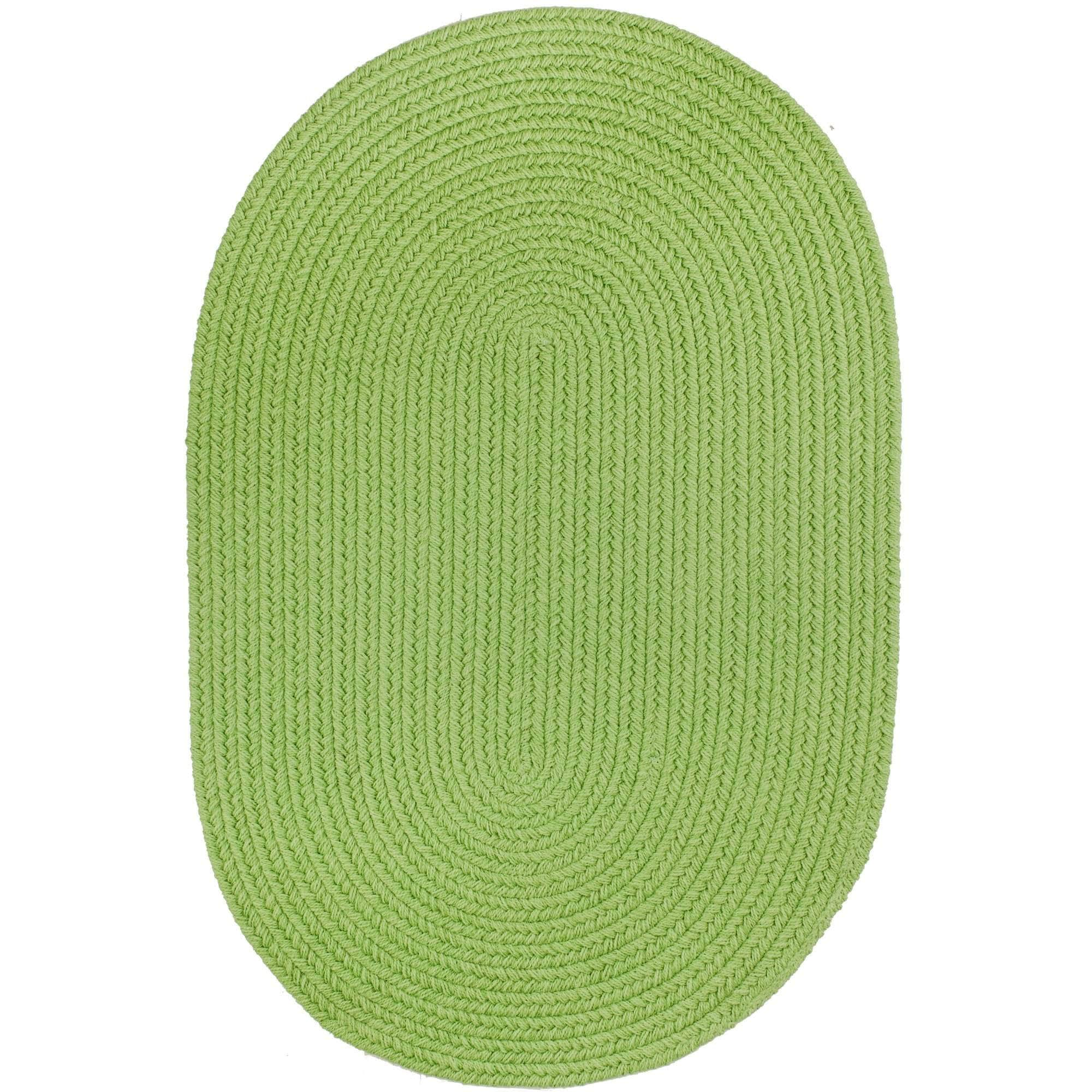 Maui Braided Ultra Durable Outdoor Rug #color_key lime green