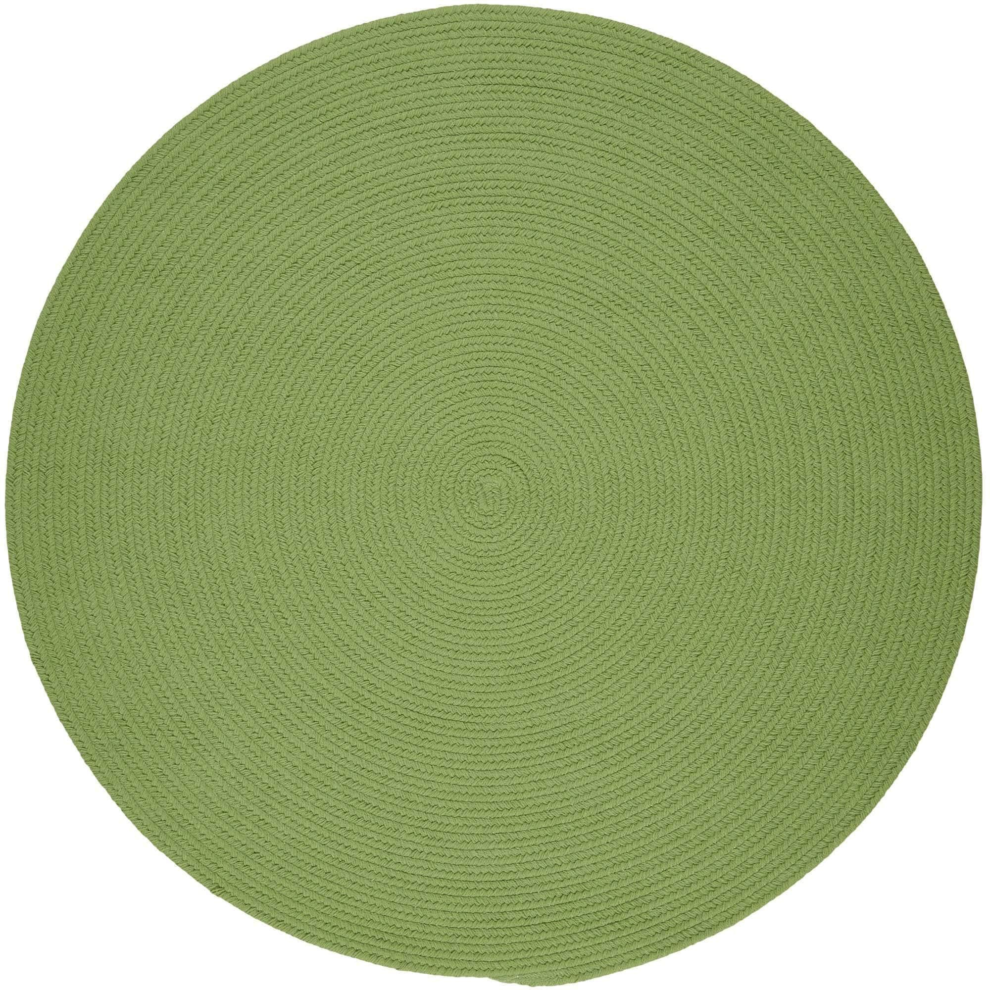 Maui Braided Ultra Durable Outdoor Rug #color_key lime green