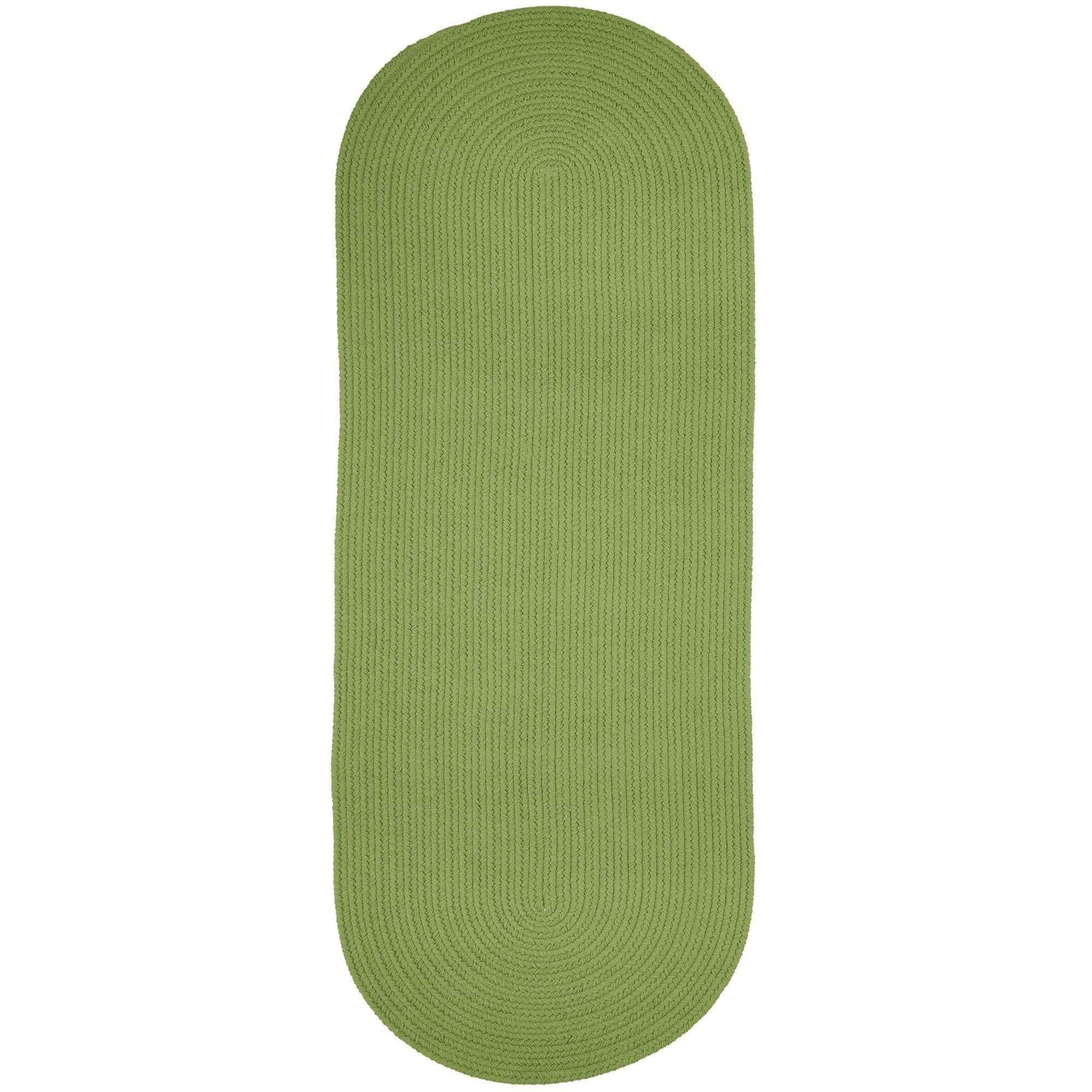 Maui Braided Ultra Durable Outdoor Rug #color_key lime green