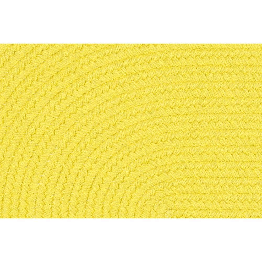 Lullaby Childrens Solid Braided Rug #color_yellow