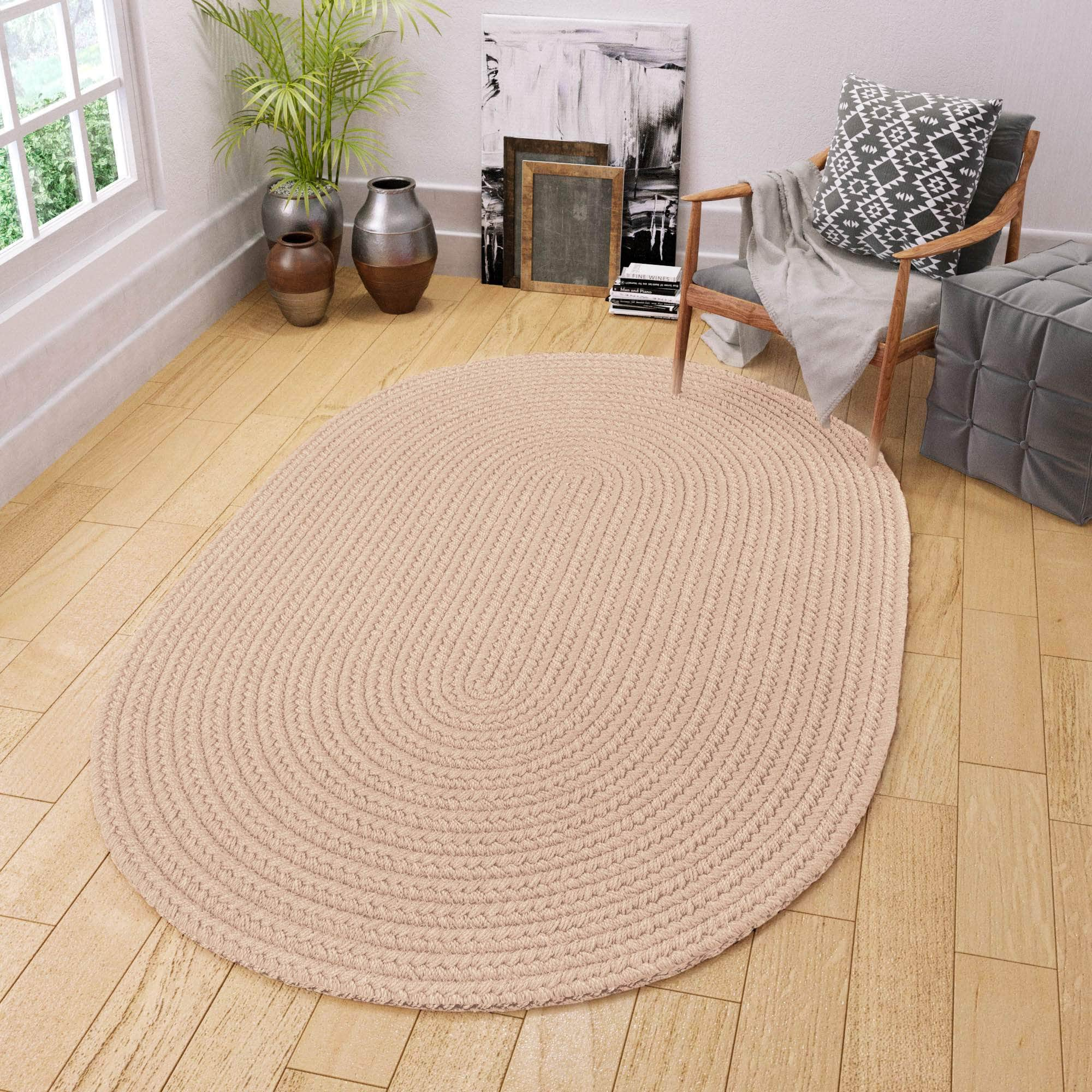 Maui Braided Ultra Durable Outdoor Rug #color_beige