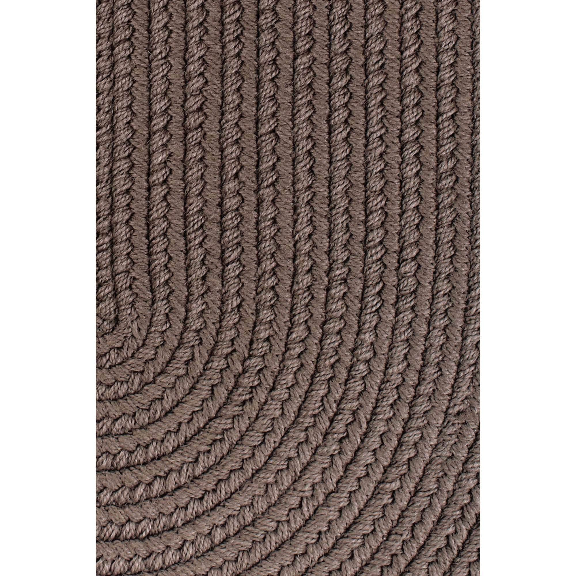 Maui Braided Ultra Durable Outdoor Rug #color_dark taupe