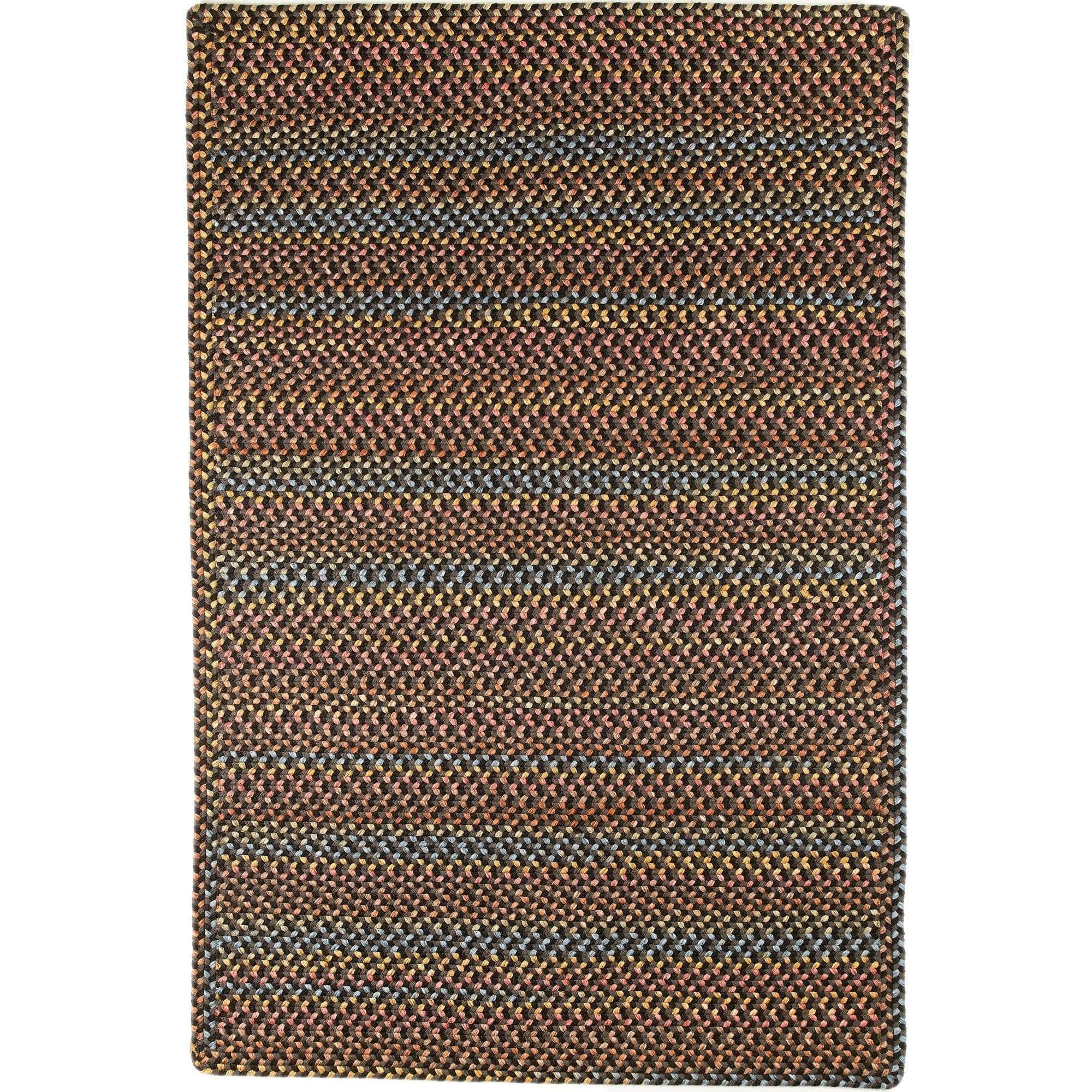 Sanford Rustic Braided Rug #color_onyx multi