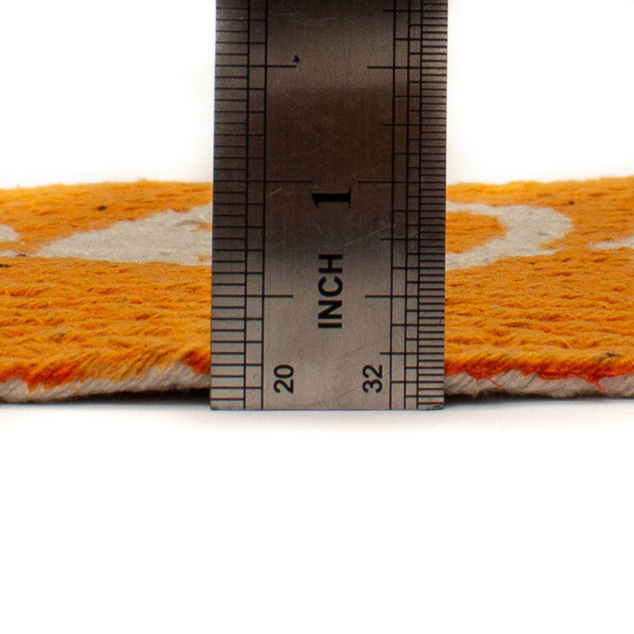 Non Slip Dog Food And Water Mat #color_orange woof