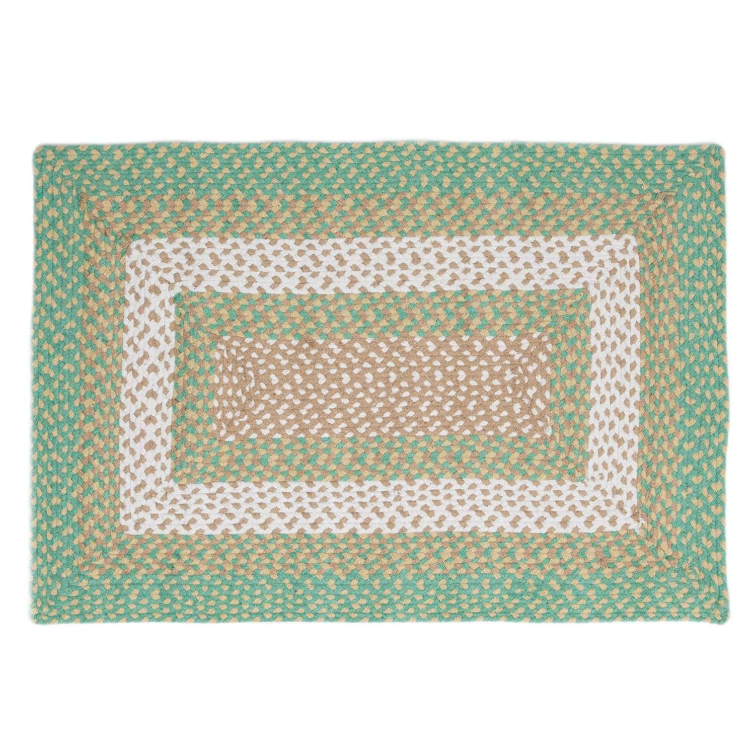 Waterbury WAT01 Green & Cream Rug #color_green & cream