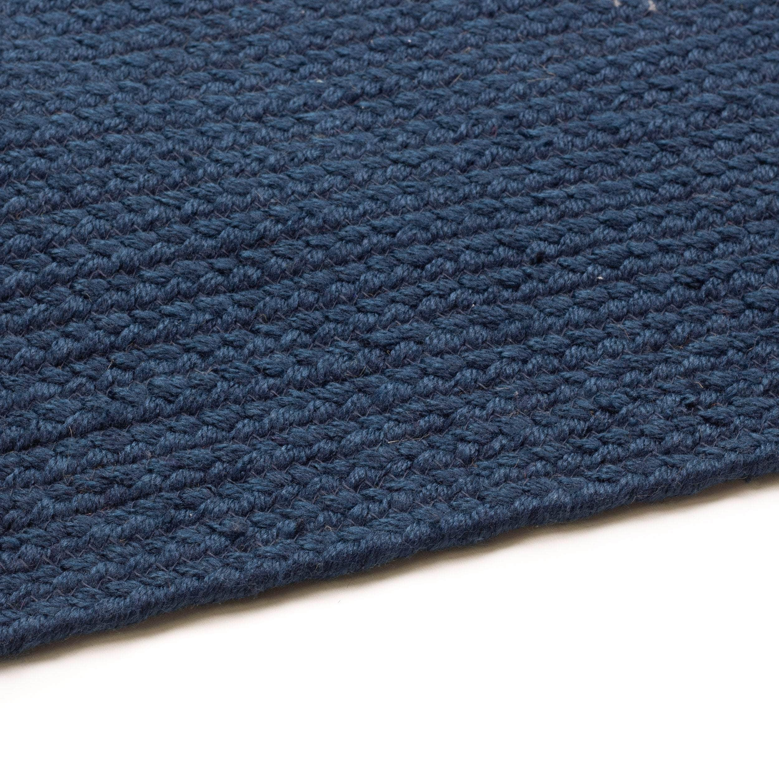 Lichfield Indoor / Outdoor Braided Rug #color_navy