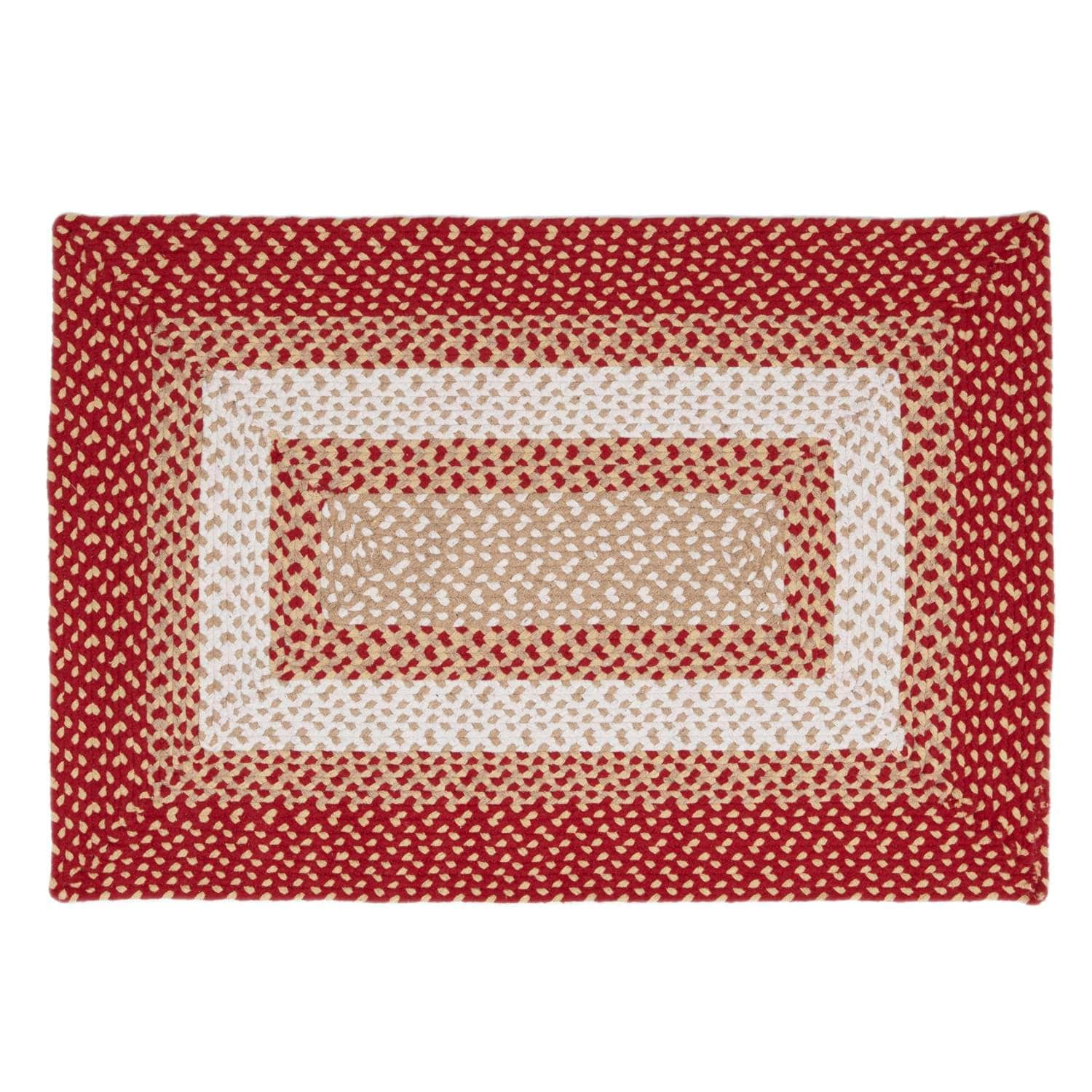 Waterbury WAT01 Red & Cream Rug #color_red & cream