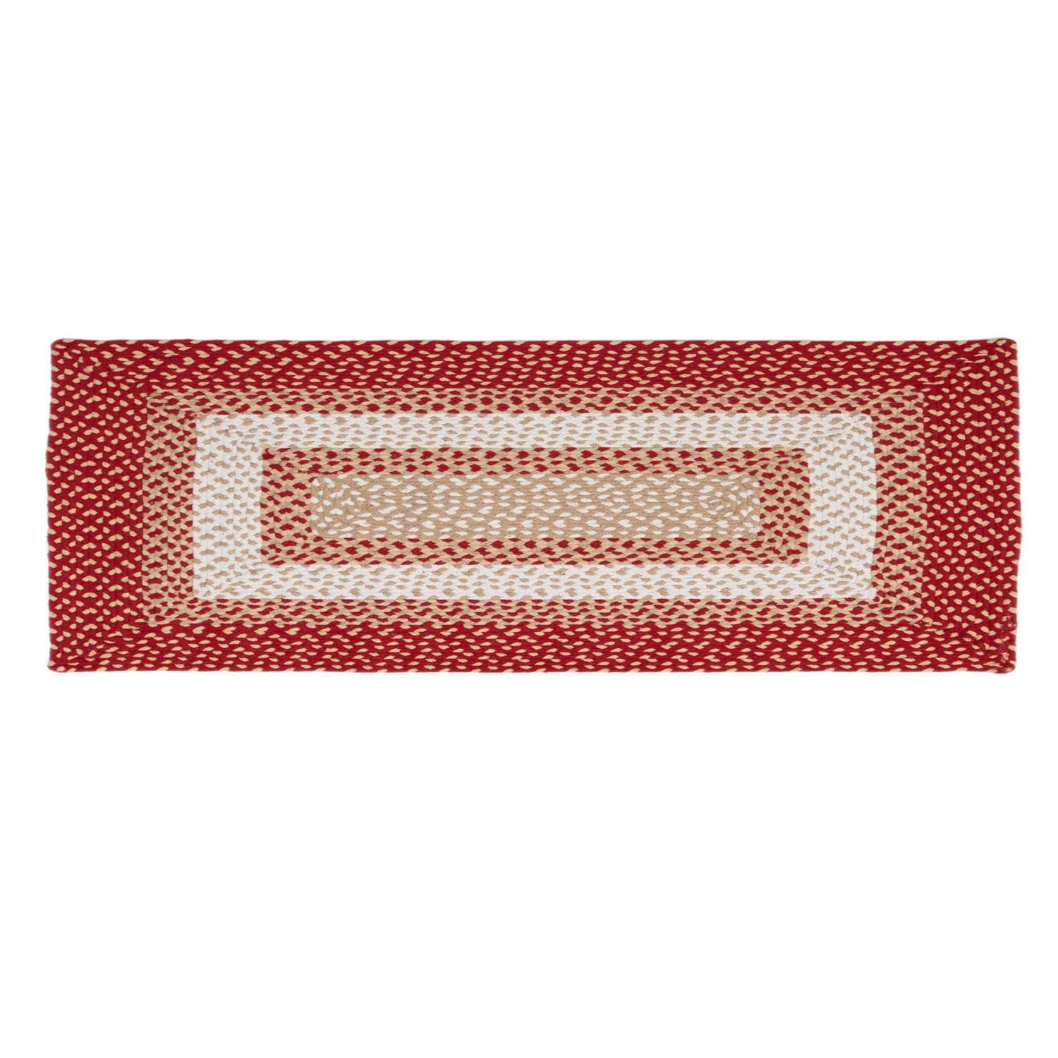 Waterbury WAT01 Red & Cream Rug #color_red & cream