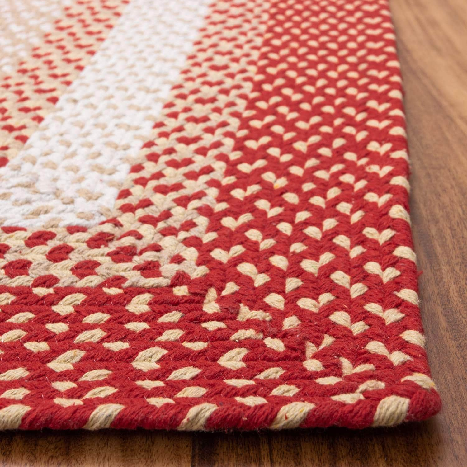 Waterbury WAT01 Red & Cream Rug #color_red & cream